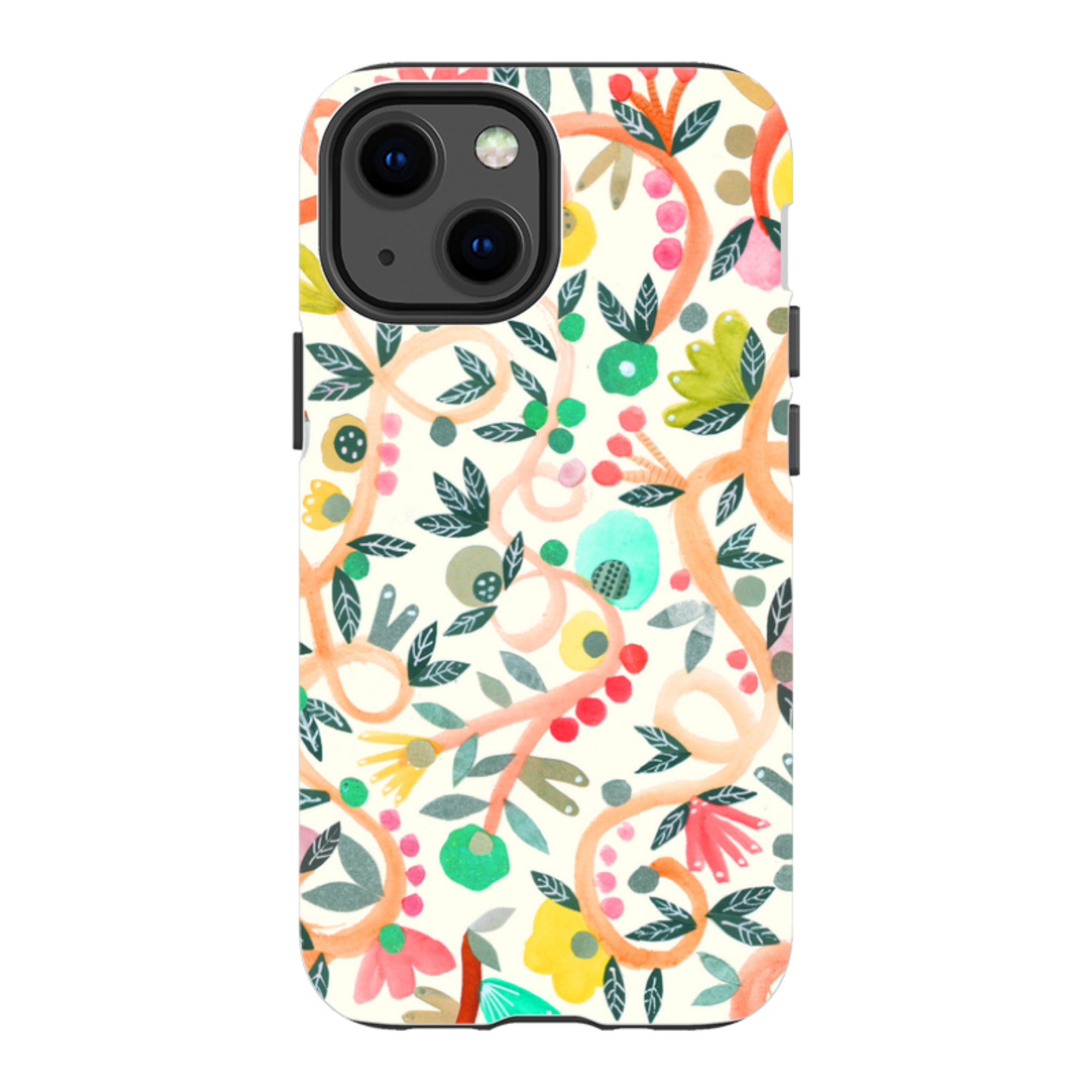 iPhone Tough Case - Floral By Gabriela Larios
