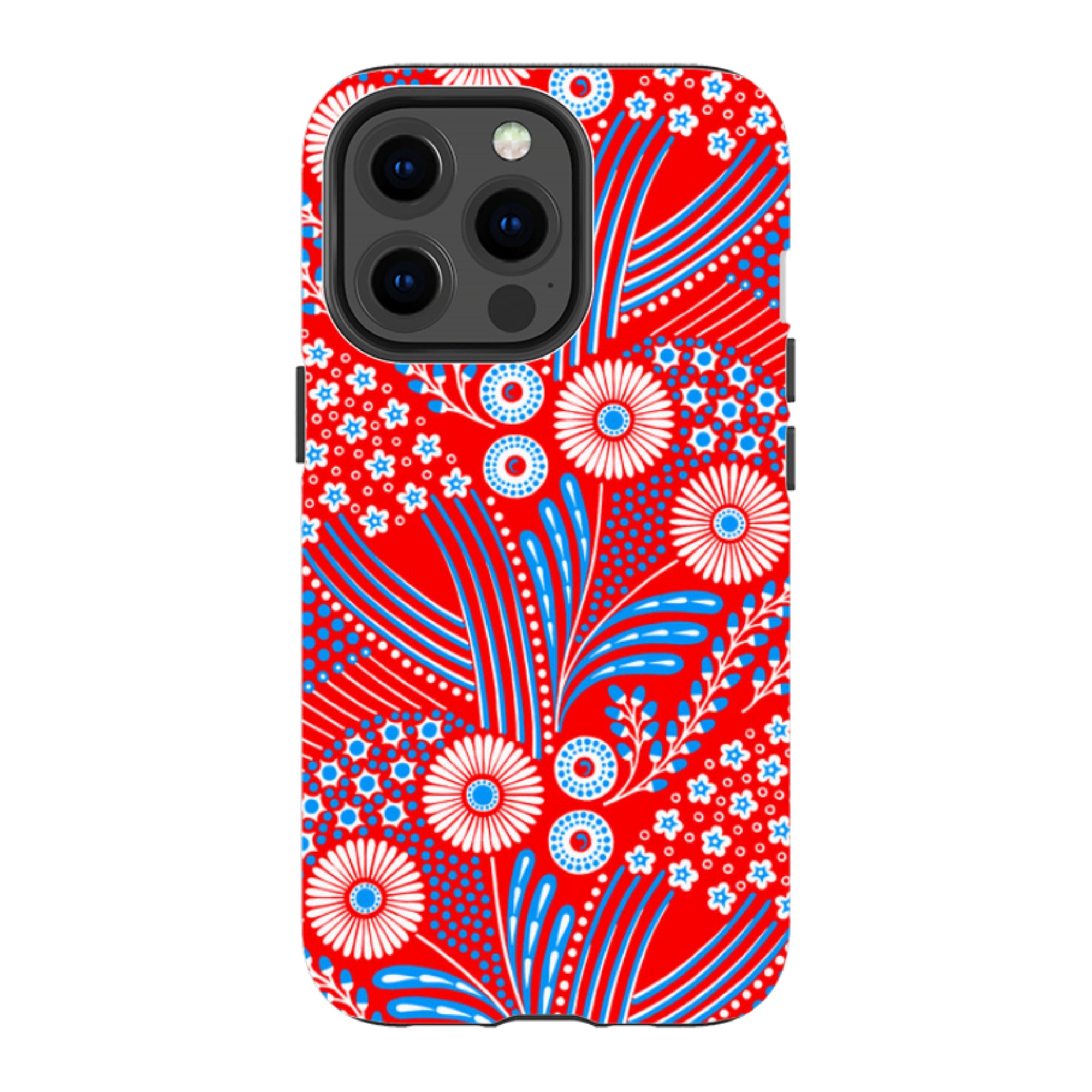 iPhone MagSafe Tough Case - Red Bouquet By Cressida Bell