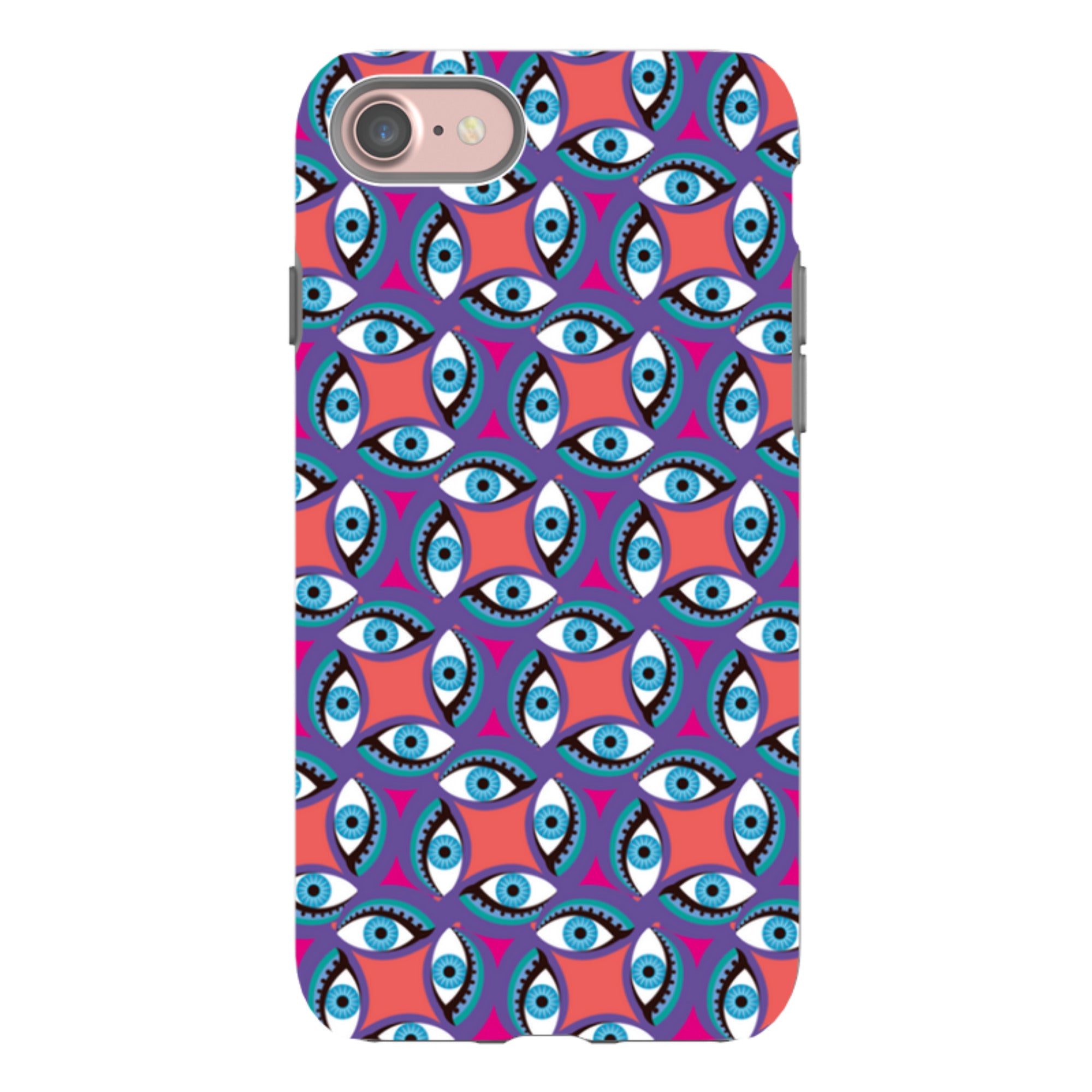 iPhone Tough Case - Eyes By Patternistas