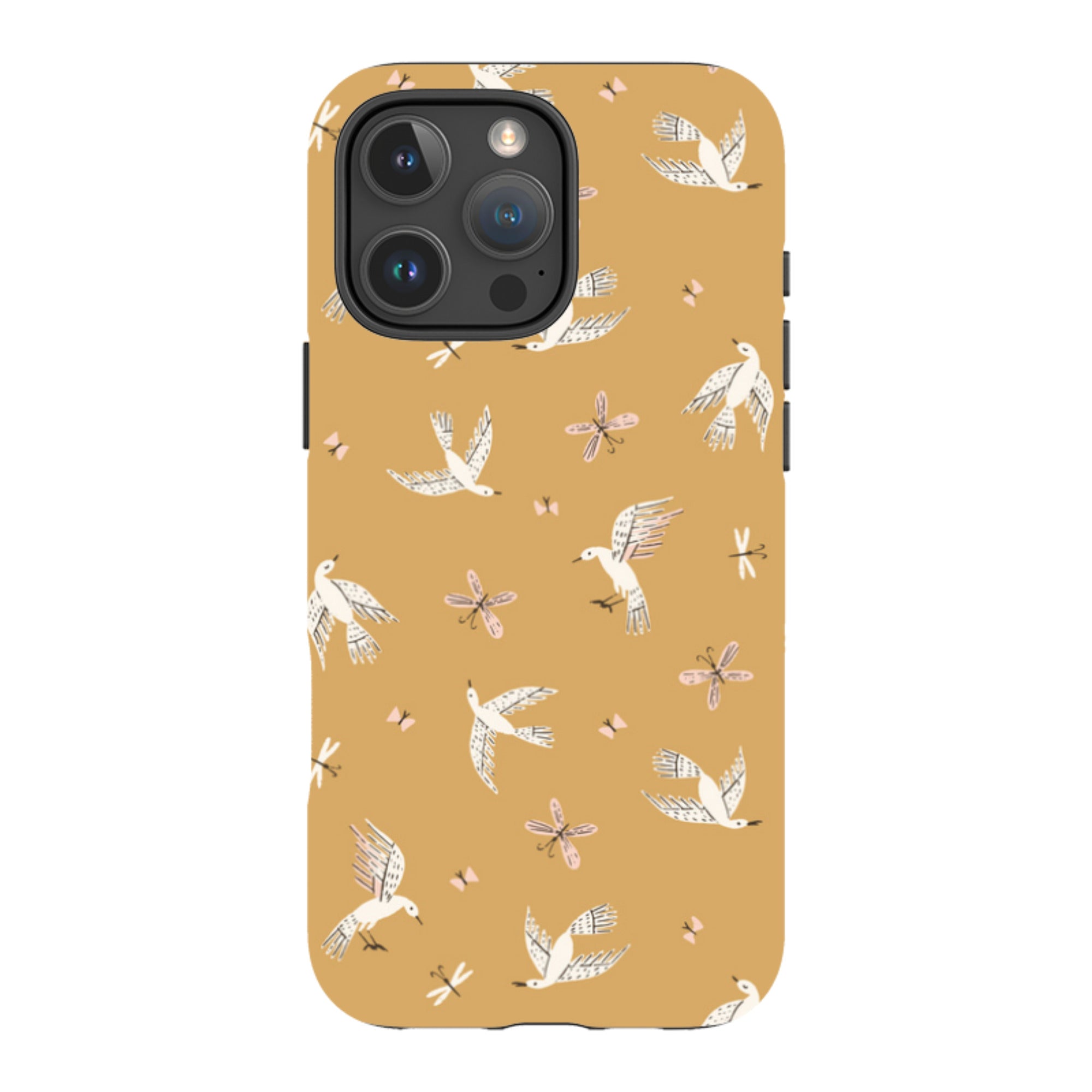 iPhone MagSafe Tough Case - Birds and Butterflies By Meghann Rader