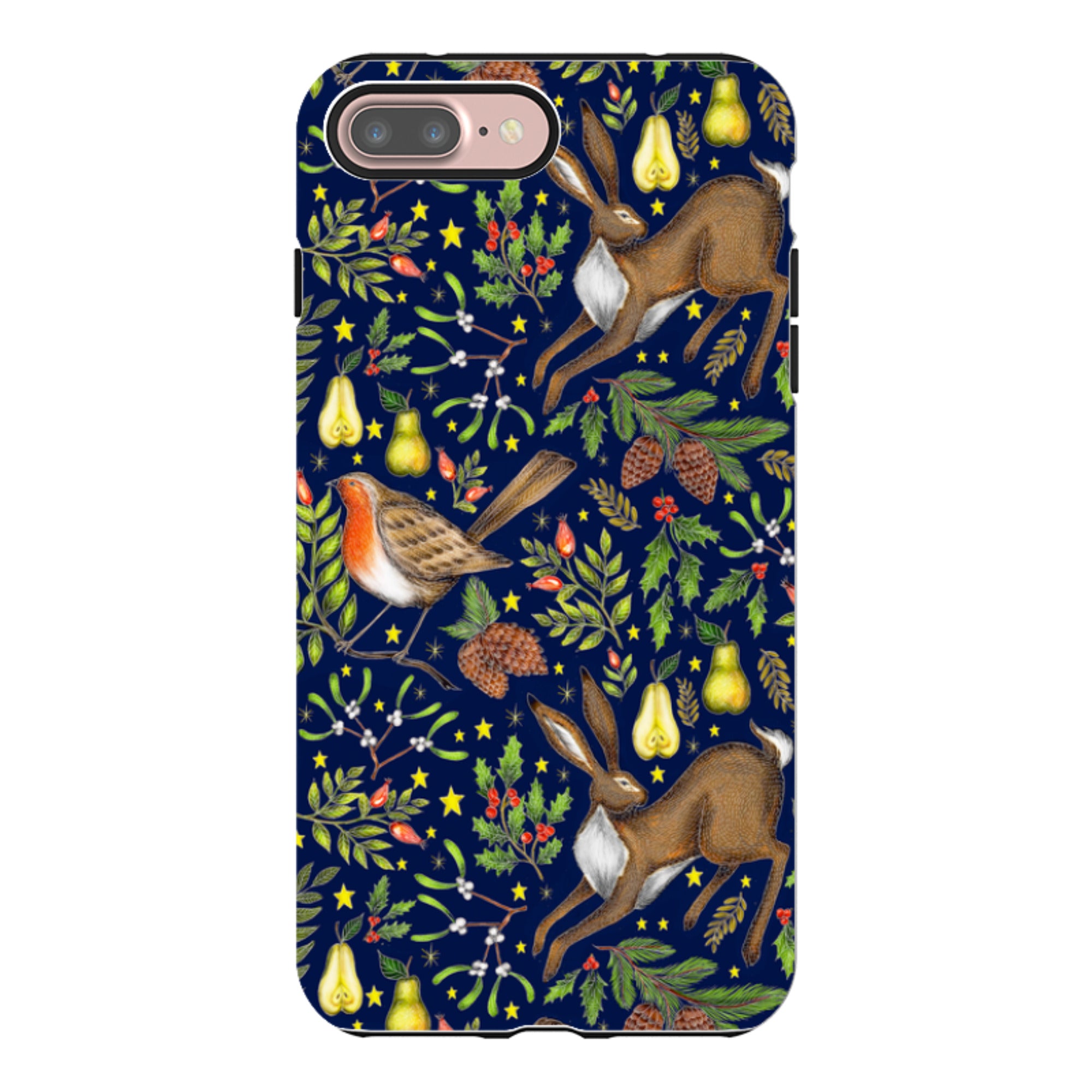 iPhone Tough Case - Christmas Garden By Catherine Rowe