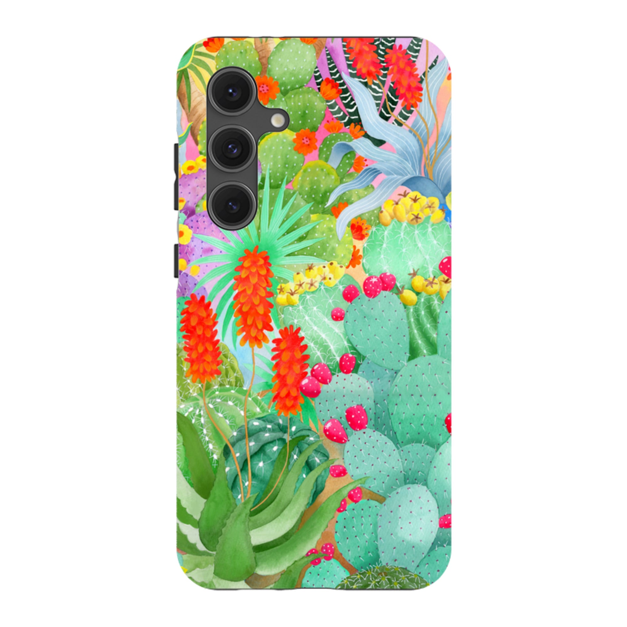 Samsung Tough Case - Cactus By Bex Parkin