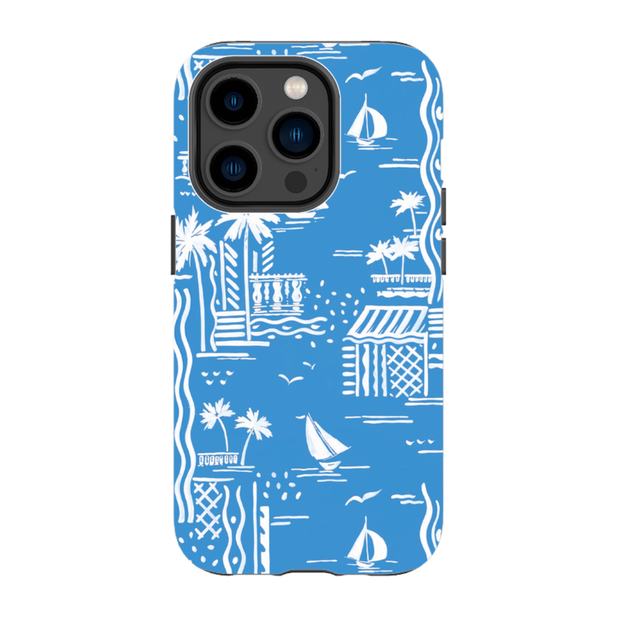 iPhone Tough Case - Cote D'Azur Boats By Sarah Campbell