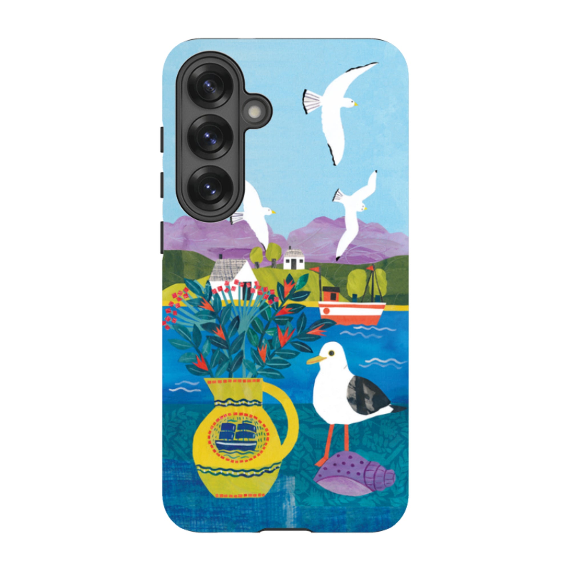 Samsung Tough  Case - Seagulls By Tracey English
