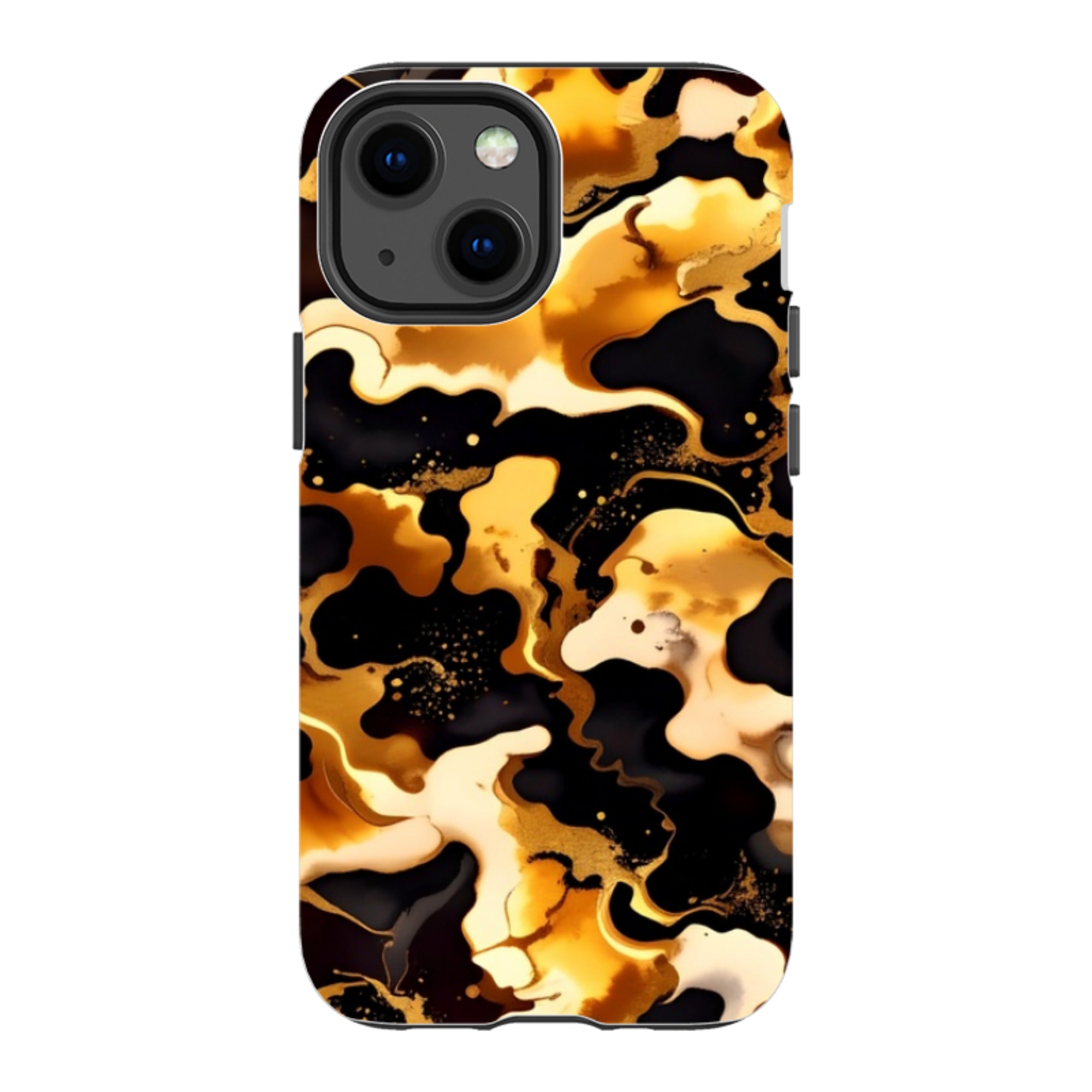 iPhone Tough Case - Fire Marble