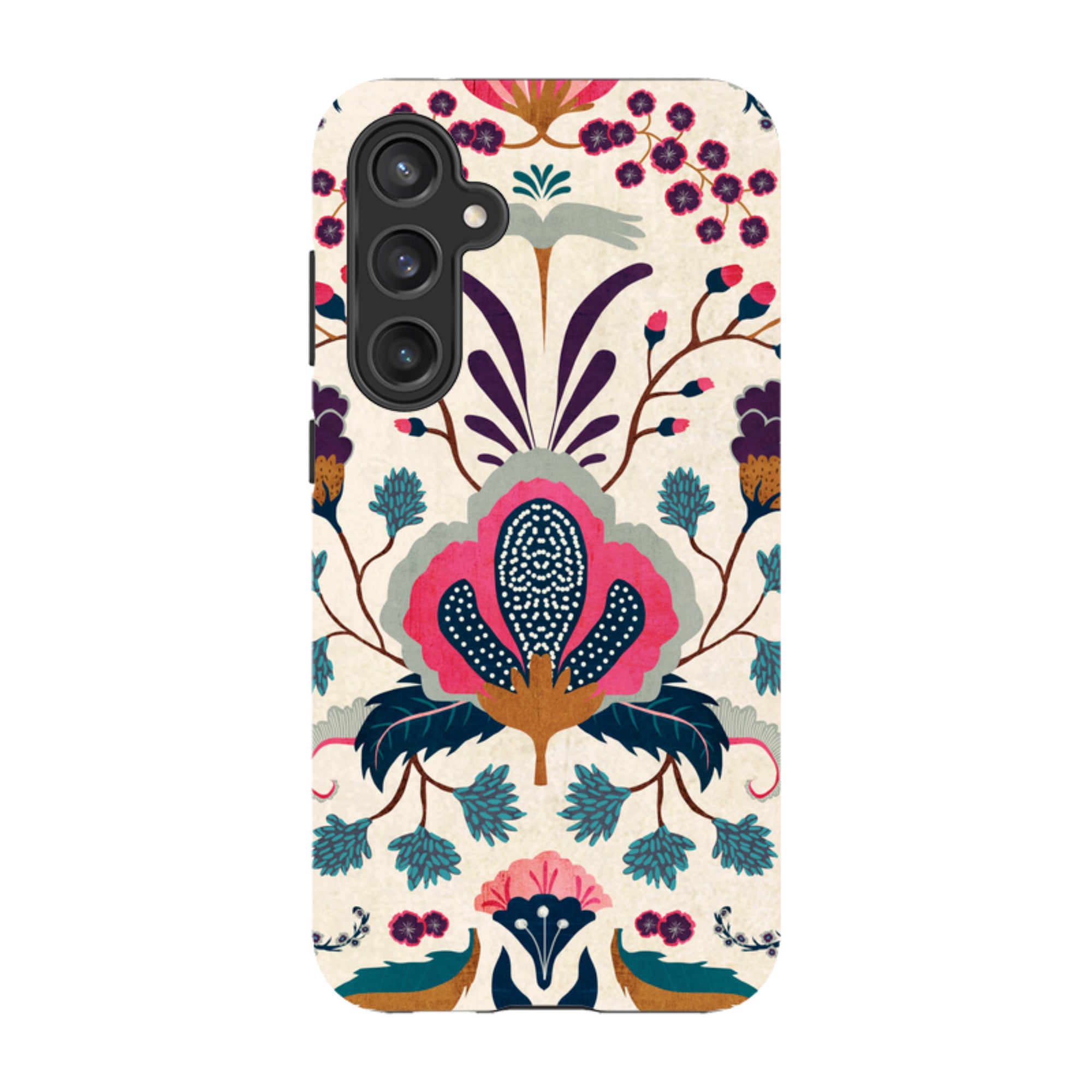 Samsung Tough Case - Folk Floral By Katherine Quinn