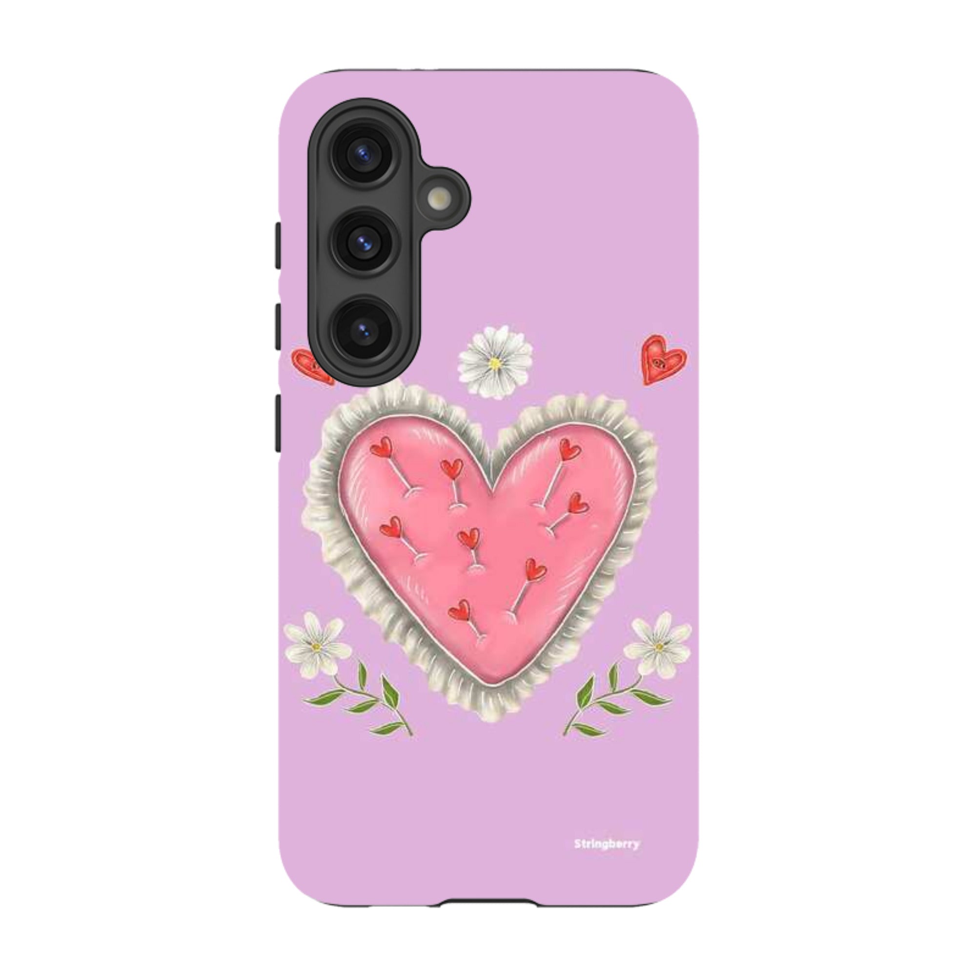Samsung Tough Case - Heart Pin Cushion By Catherine Rowe