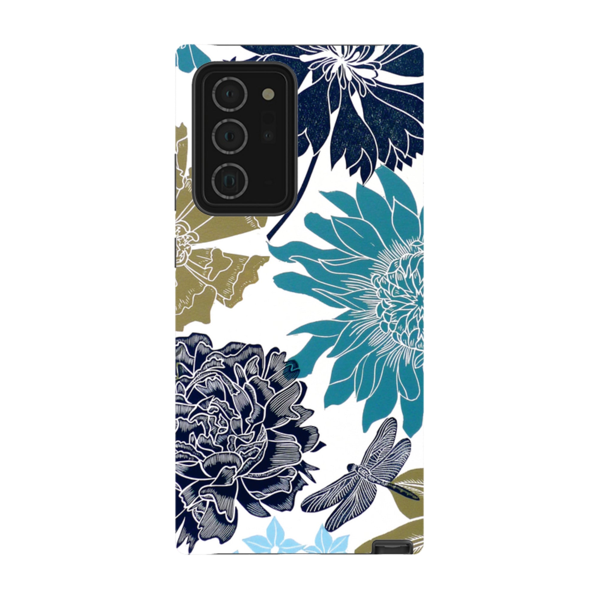 Samsung Tough Case - Cottage Garden Dragonfly By Kate Heiss