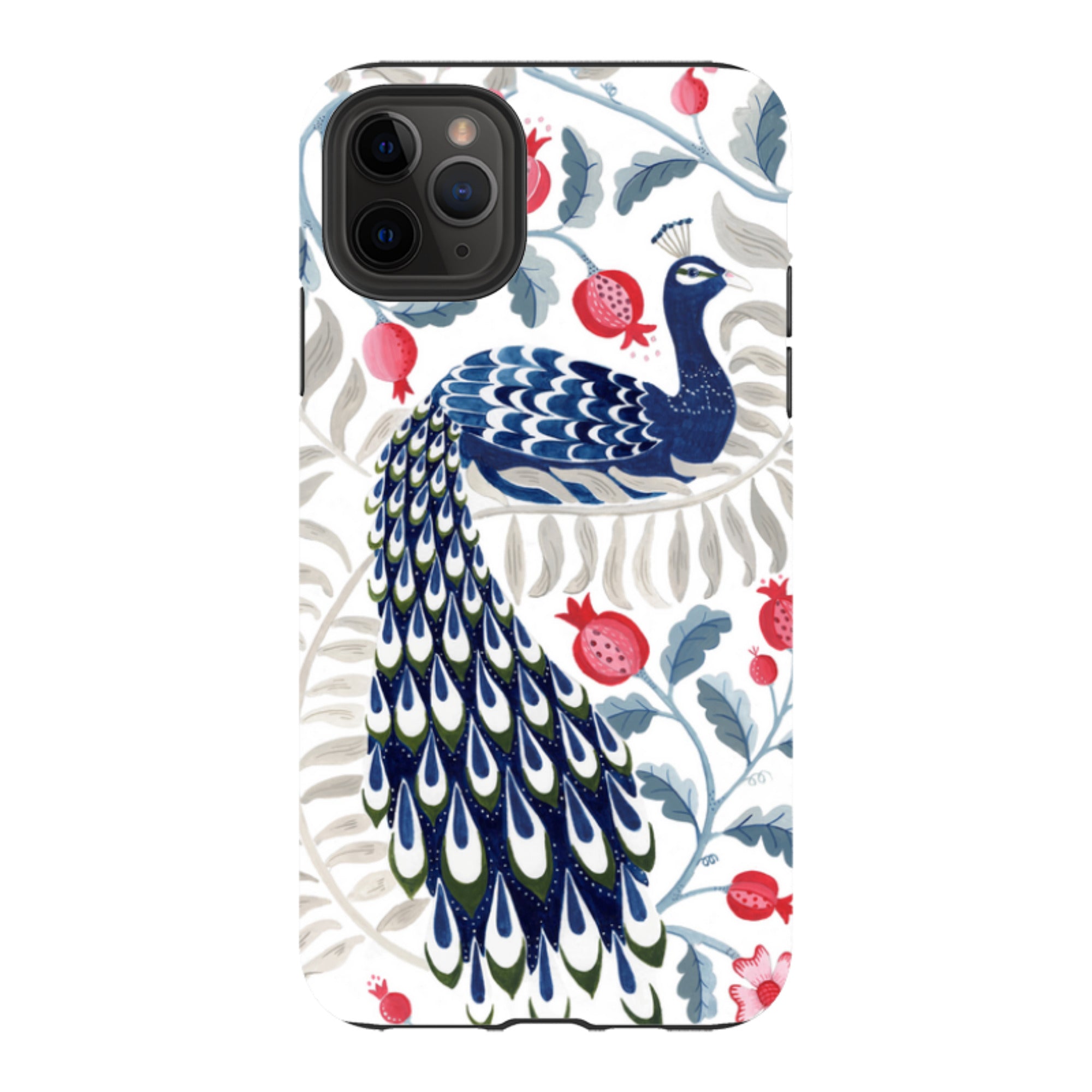 iPhone Tough Case - Peacock By Bex Parkin
