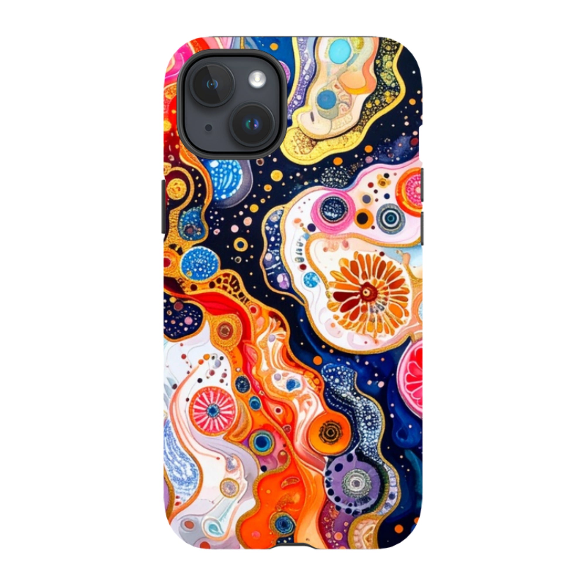 iPhone Tough Case - Cloud Marble