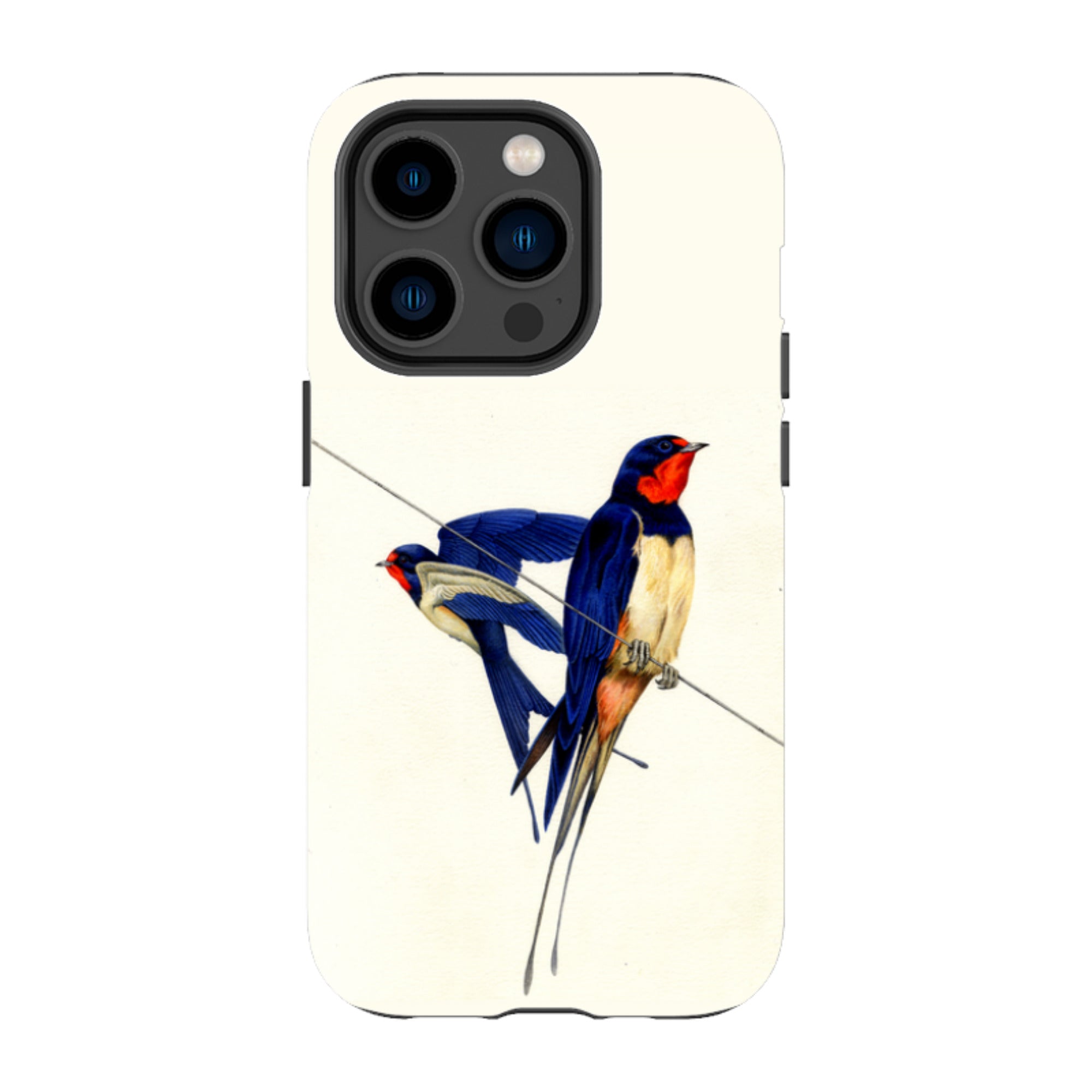 iPhone Tough Case - Swallows By Philip Hood