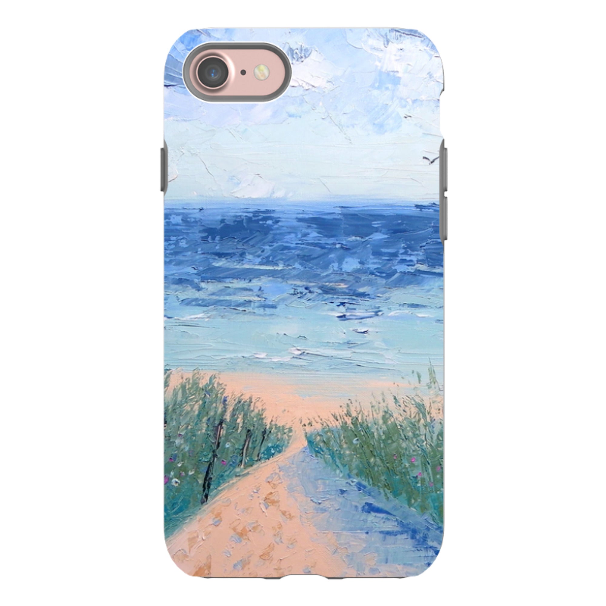 iPhone Tough Case - Beach Path By Mary Stubberfield