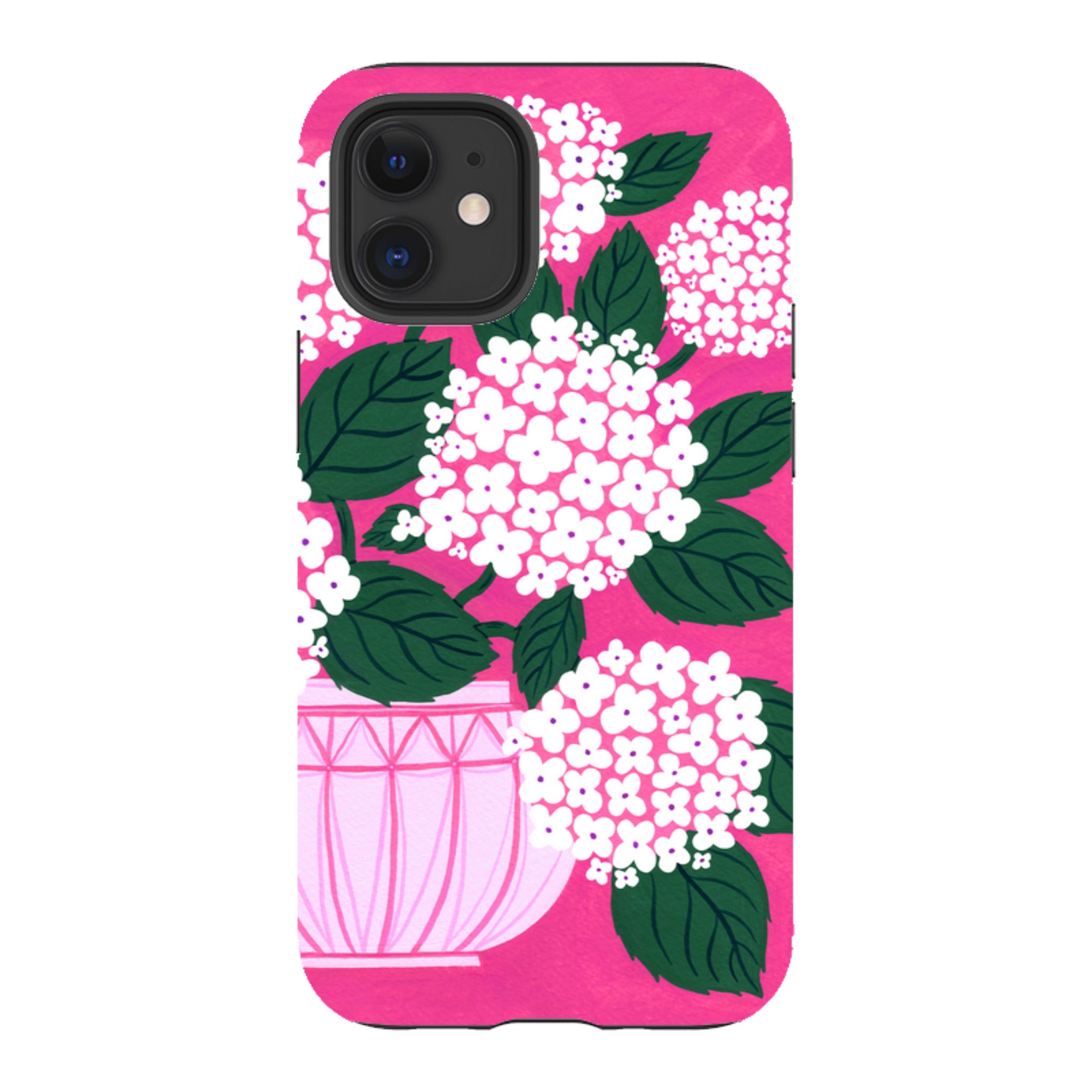iPhone Tough Case - Hydrangea By Madalina Andronic