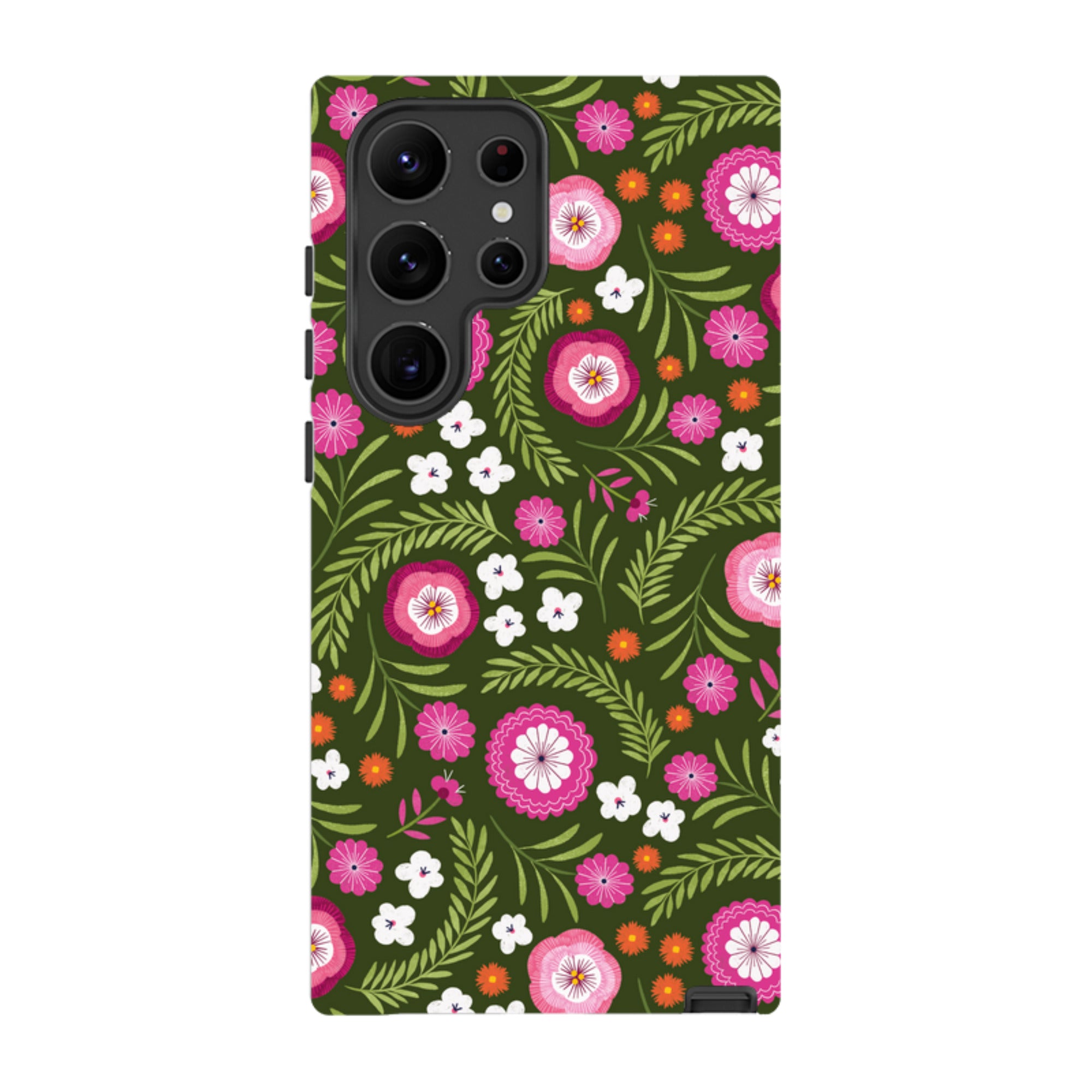 Samsung Tough Case - Posy Garden II By Ali Brookes
