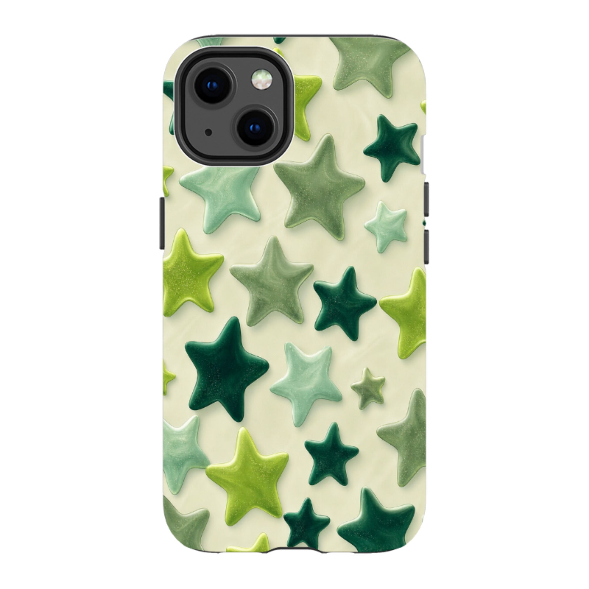 iPhone Tough Case - Sage Green Star