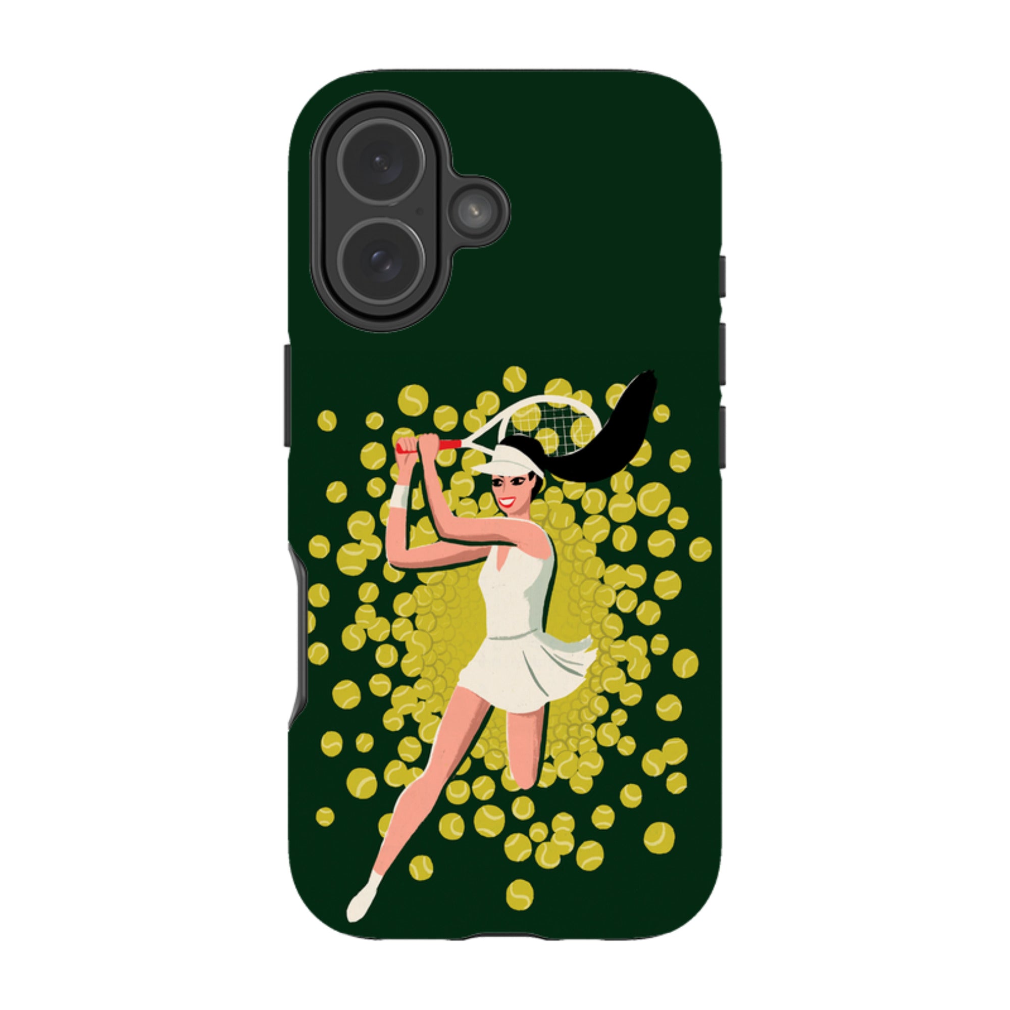 iPhone MagSafe Tough Case -  Tennis Burst By Paul Thurlby