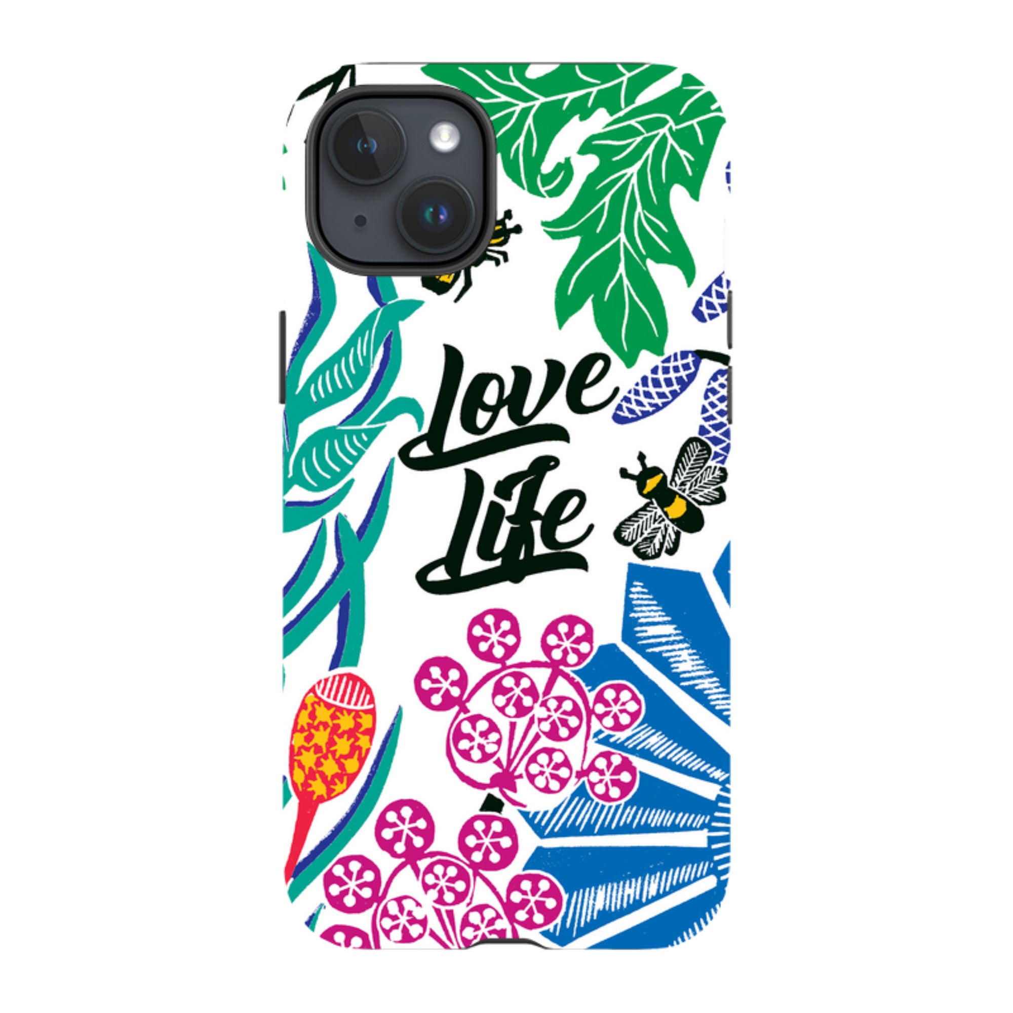 iPhone Tough Case - Love Life By Kate Heiss