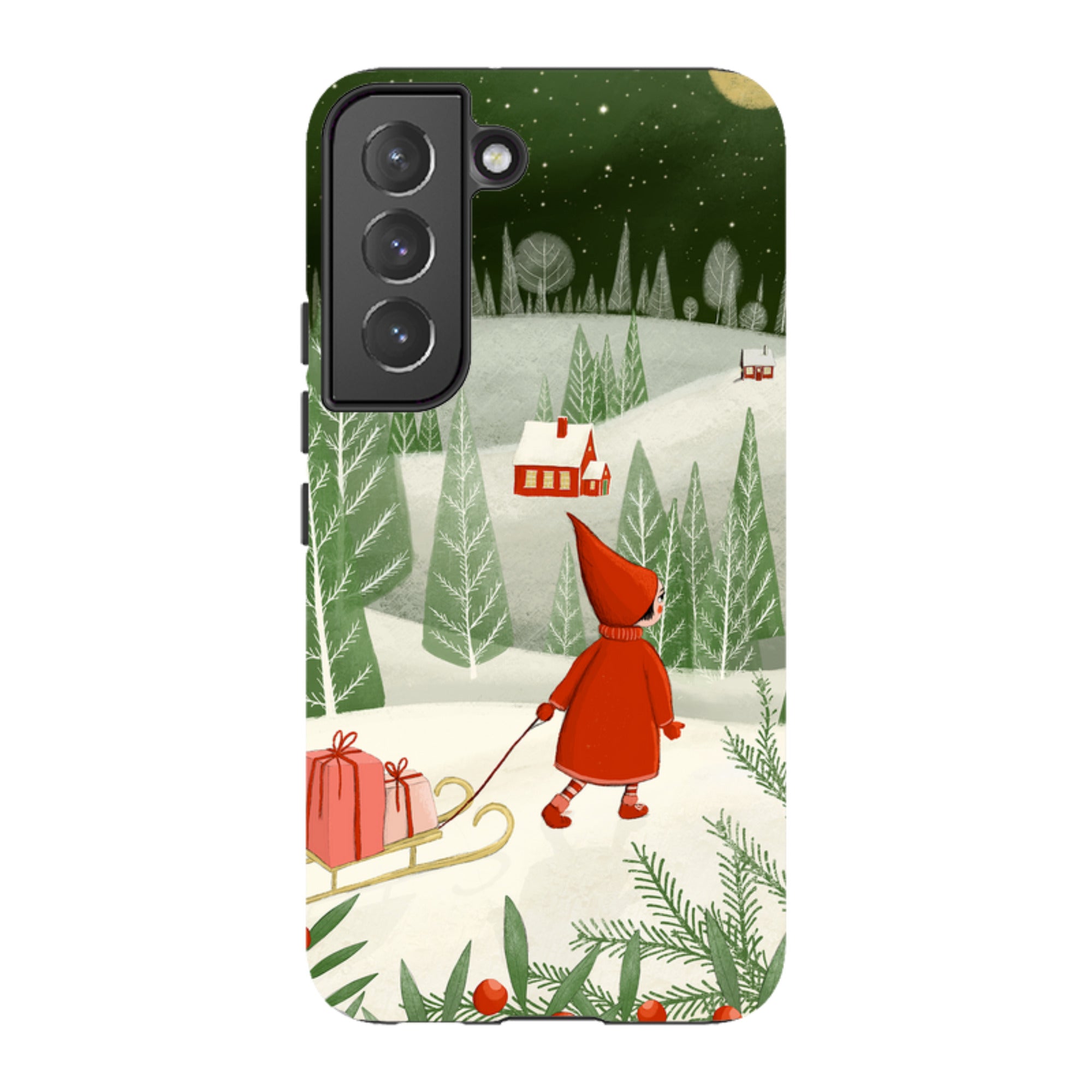 Samsung Tough Case - Christmas Night By Maja Lindberg