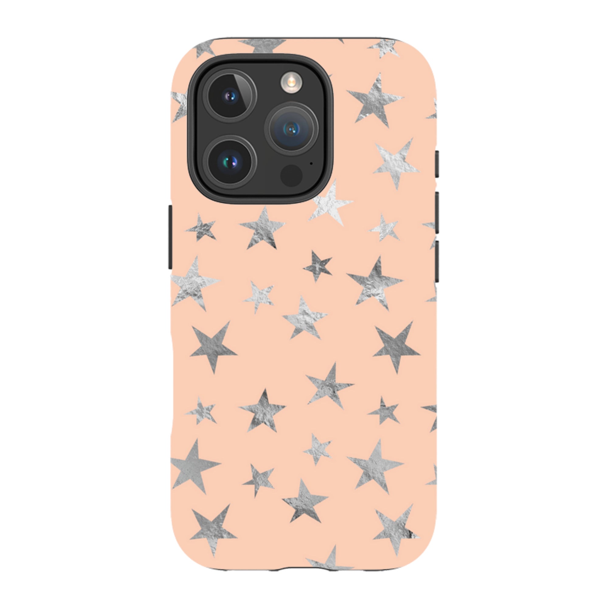 iPhone Tough Case - Pale and Silver Stars