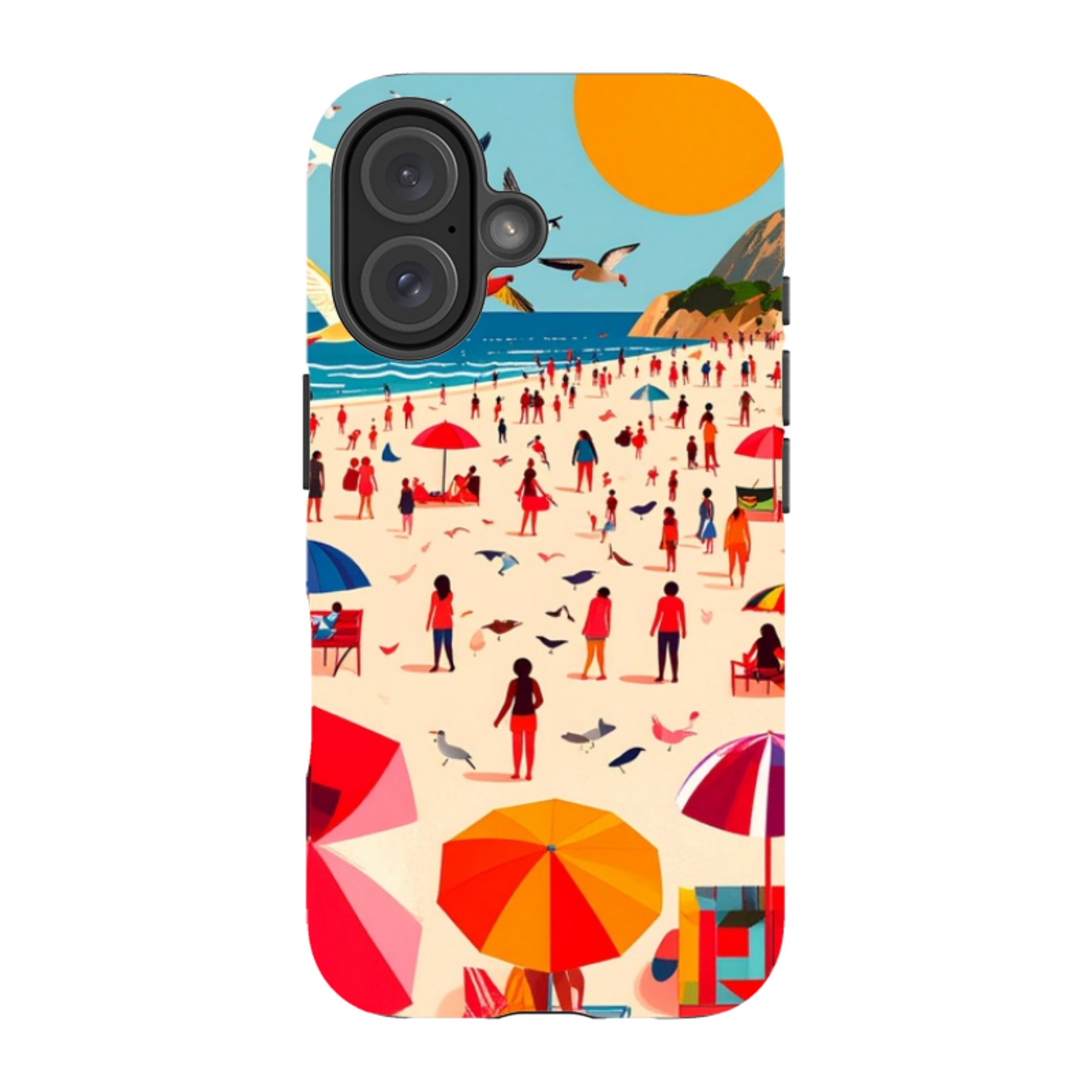 iPhone Tough Case - Mediterranean Beach Life