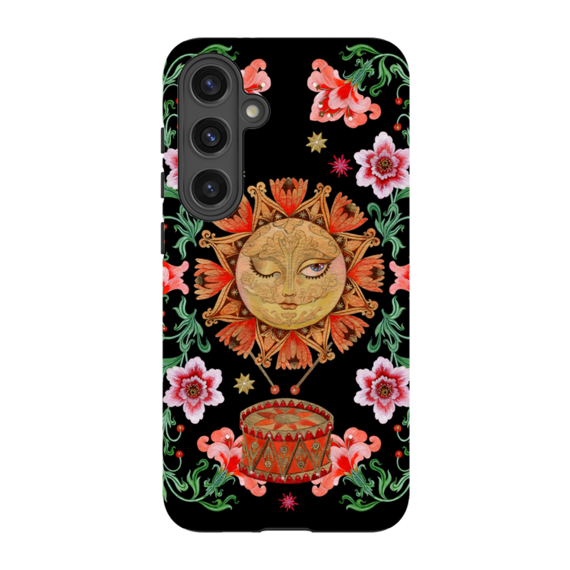 Samsung Tough  Case - Twelve Drummers Drumming By Maria Matos