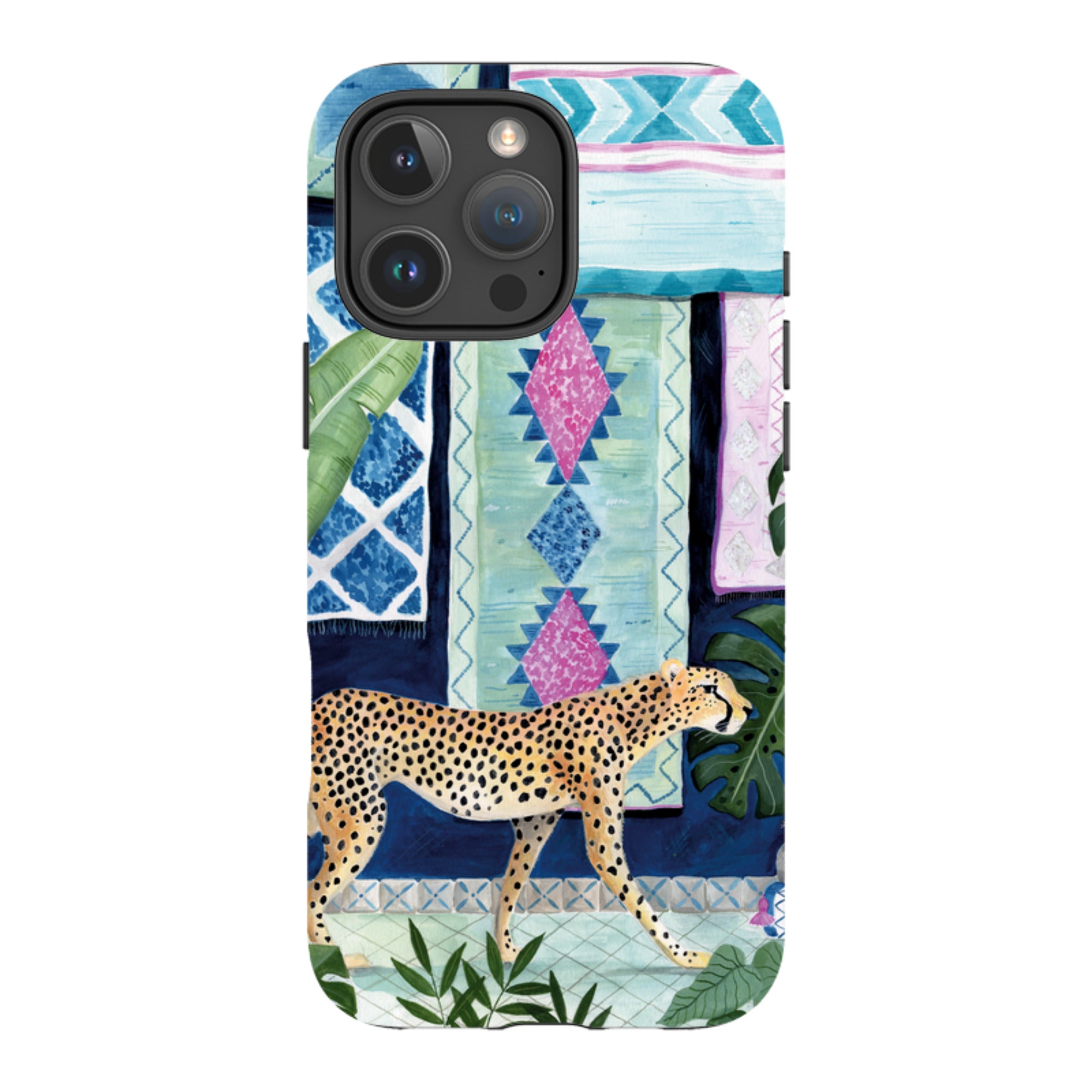 iPhone Tough Case - Morocco Cheetah By Bex Parkin