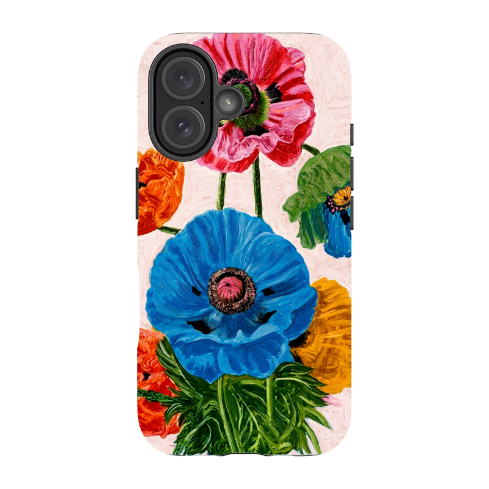 iPhone MagSafe Tough Case - Kisling Poppy Pink