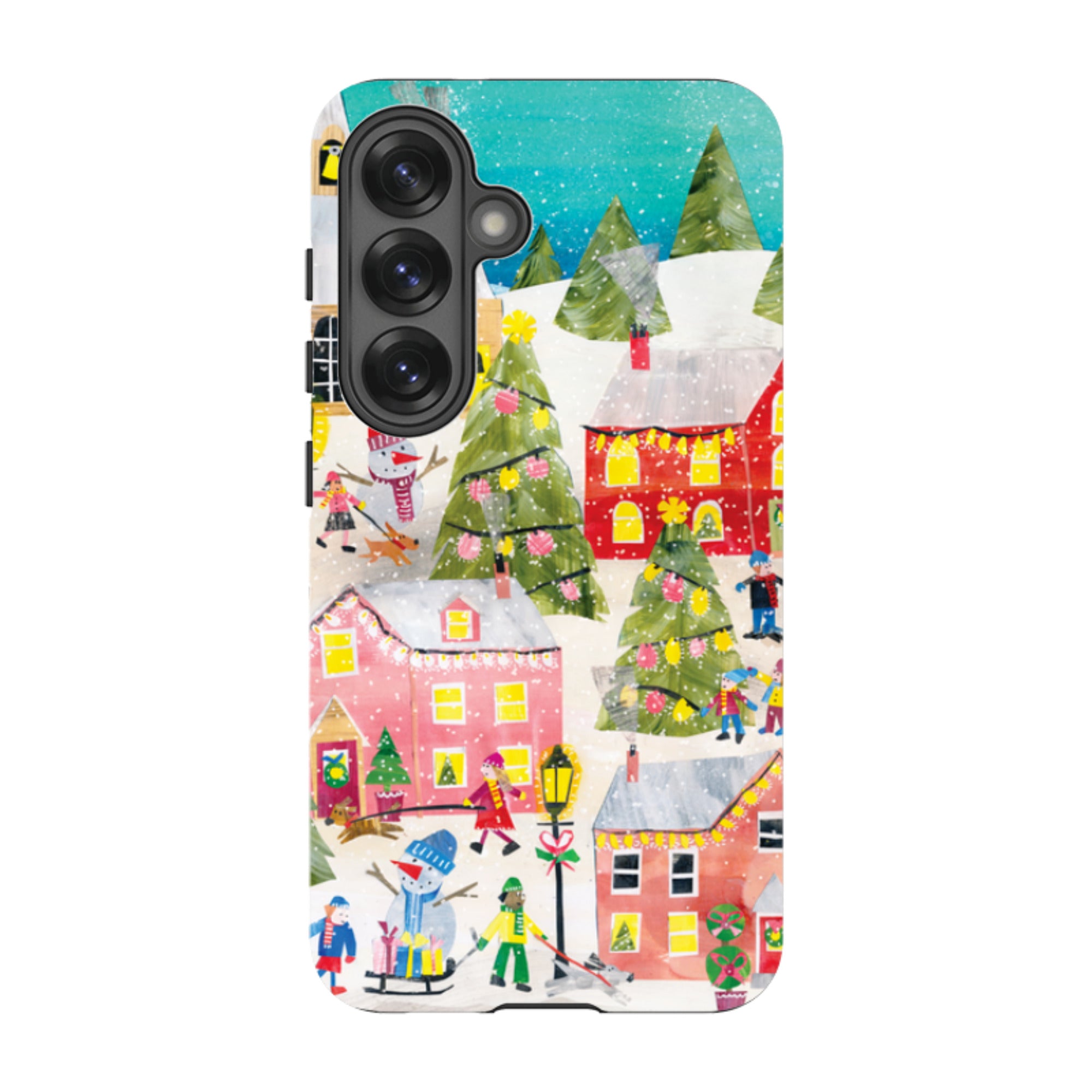 Samsung Tough Case - Winter Village By Tracey English