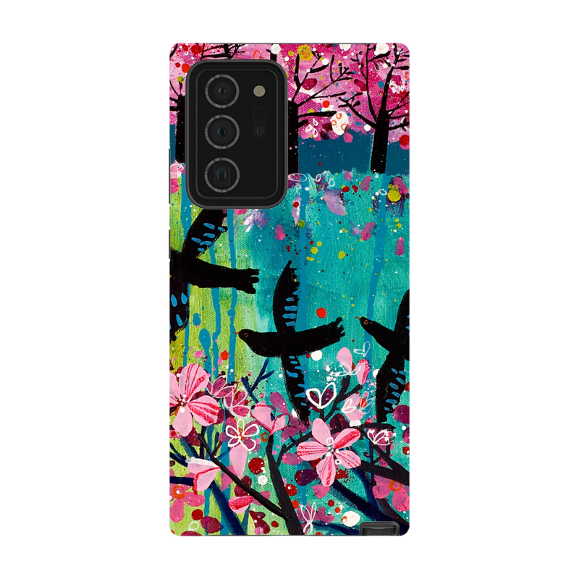 Samsung Tough Case - Blackbirds By Claire West