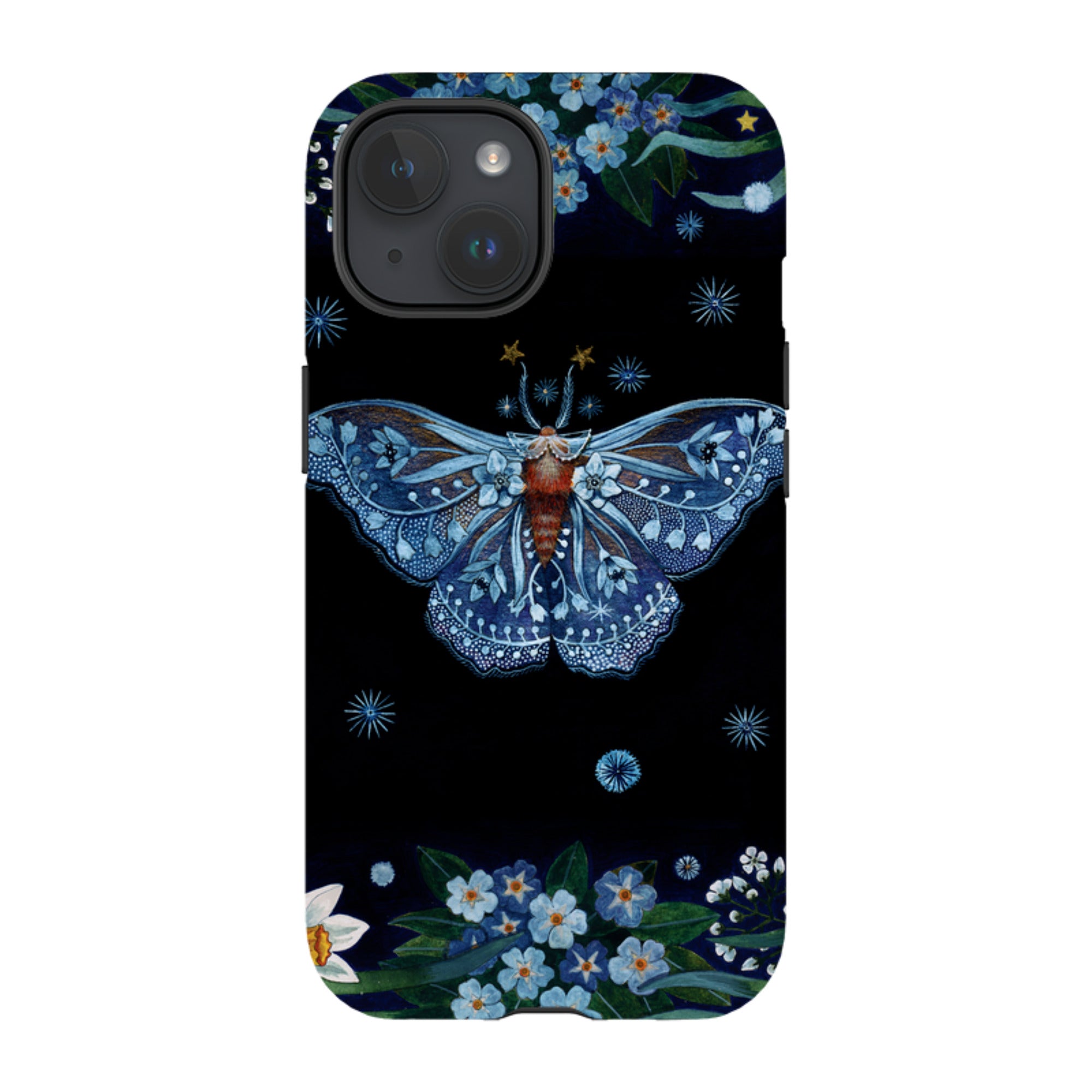 iPhone Tough Case - Night Moth By Maria Matos