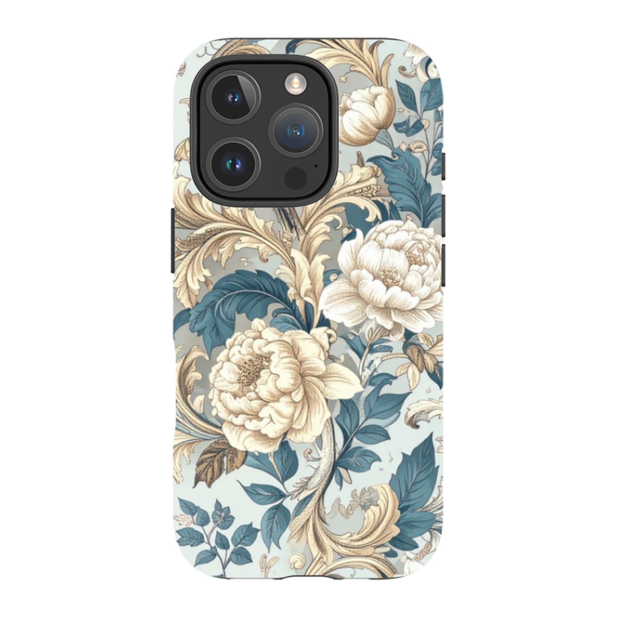 iPhone Case - Blue and Gold Summer