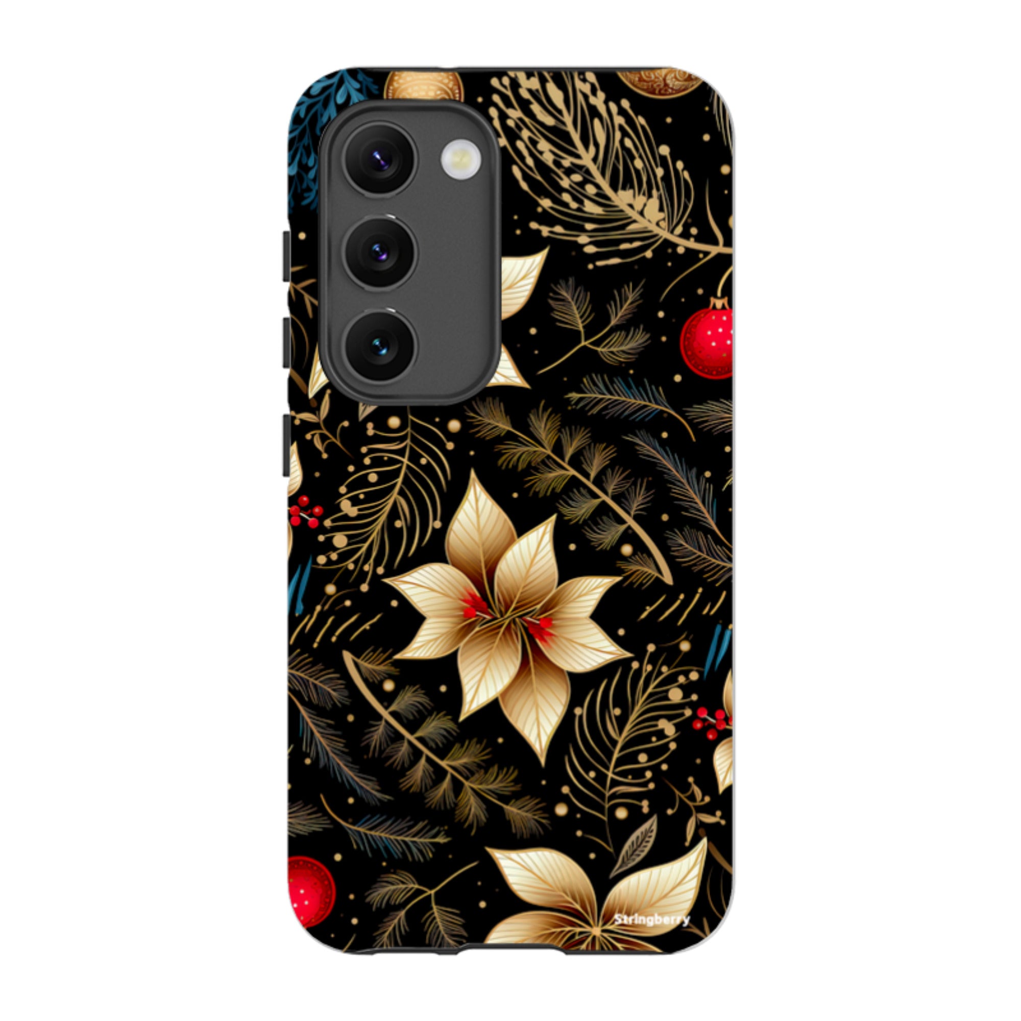 Samsung Tough Case -Golden Winter Floral