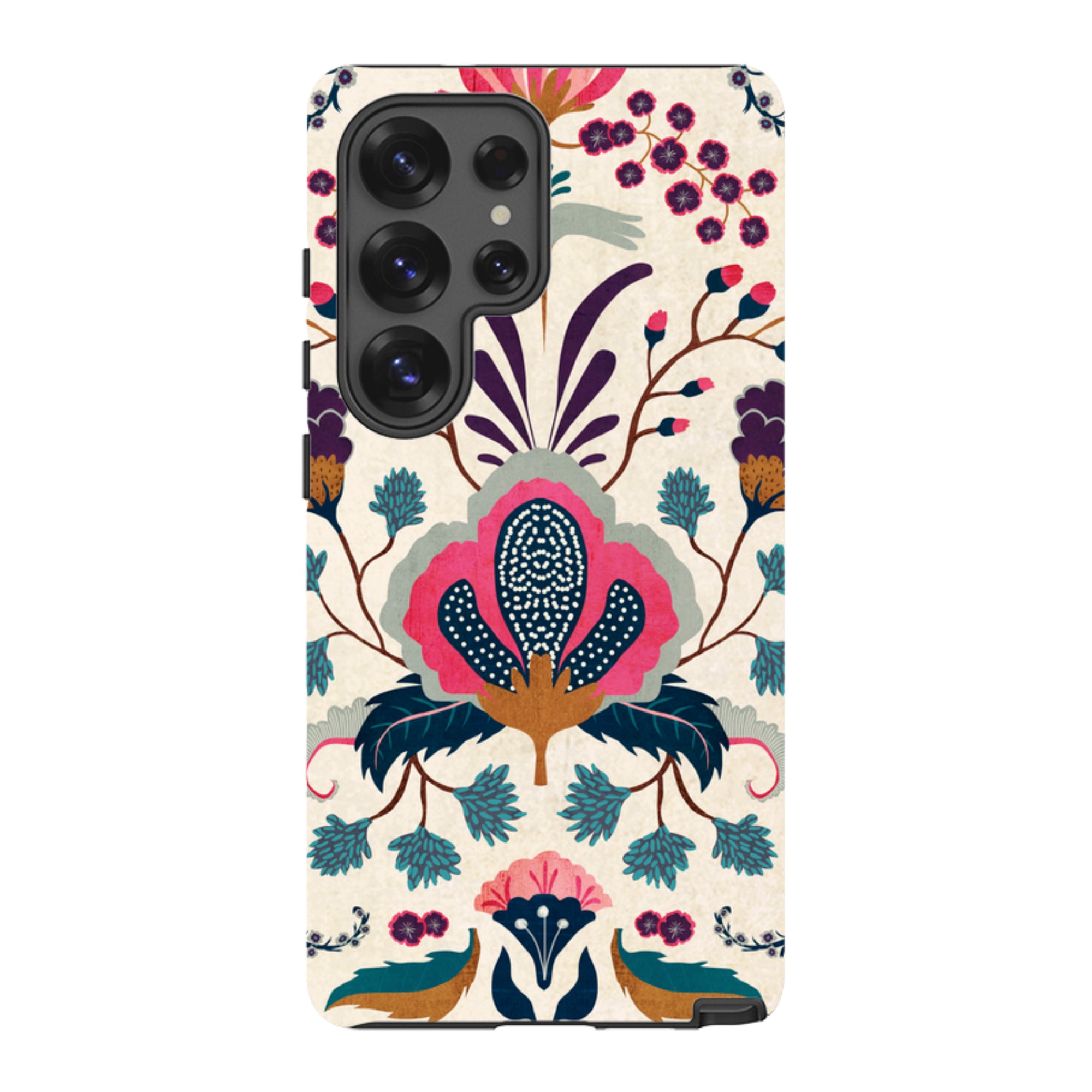 Samsung Tough Case - Folk Floral By Katherine Quinn