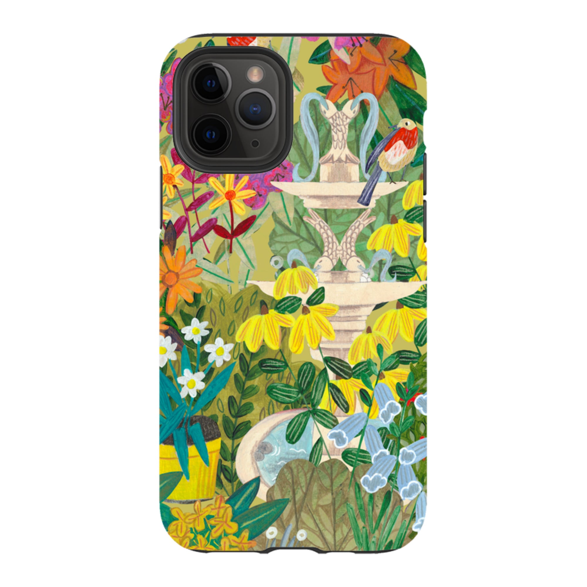 iPhone Tough Case - Floral Garden By Caroline Bonne Muller