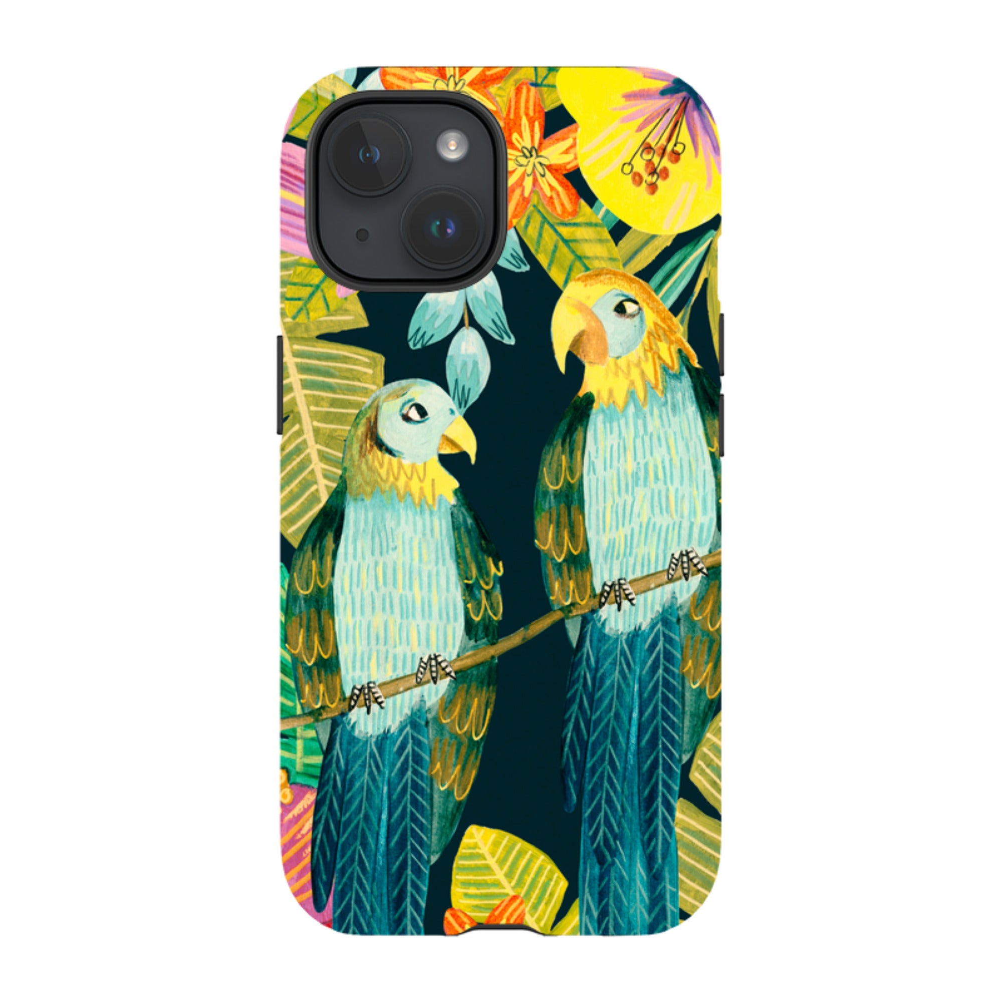 iPhone MagSafe Tough Case -  Papegaai By Caroline Bonne Muller