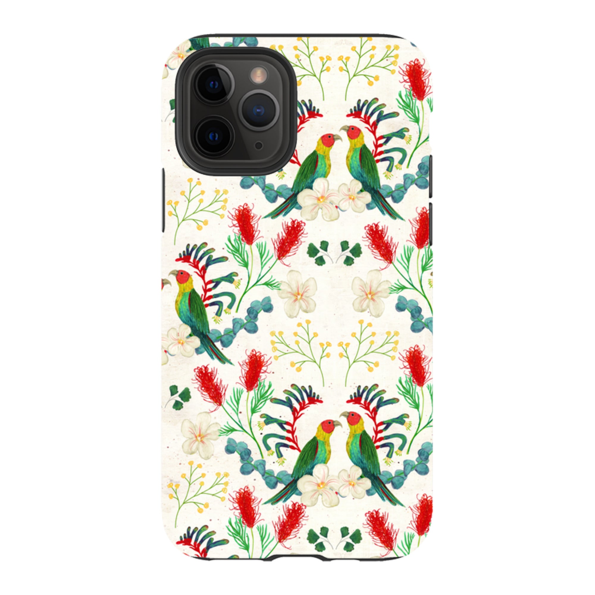 iPhone Tough Case - Rainbow Lorikeet By Katherine Quinn