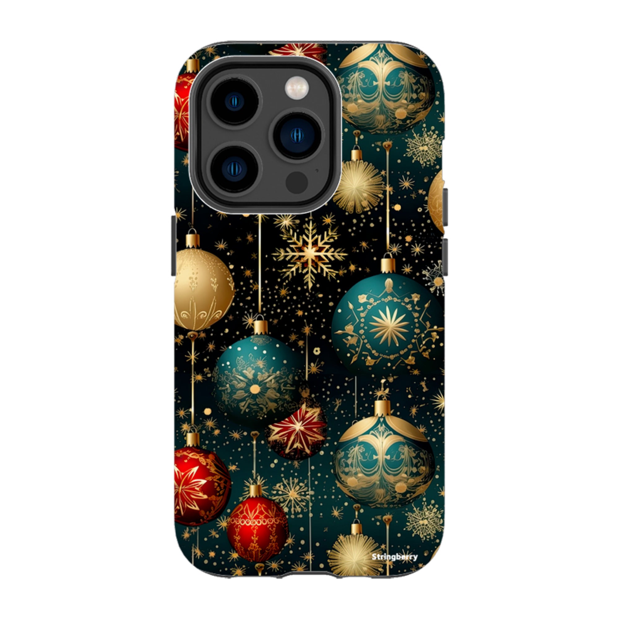 iPhone Tough Case - Christmas Baubles II