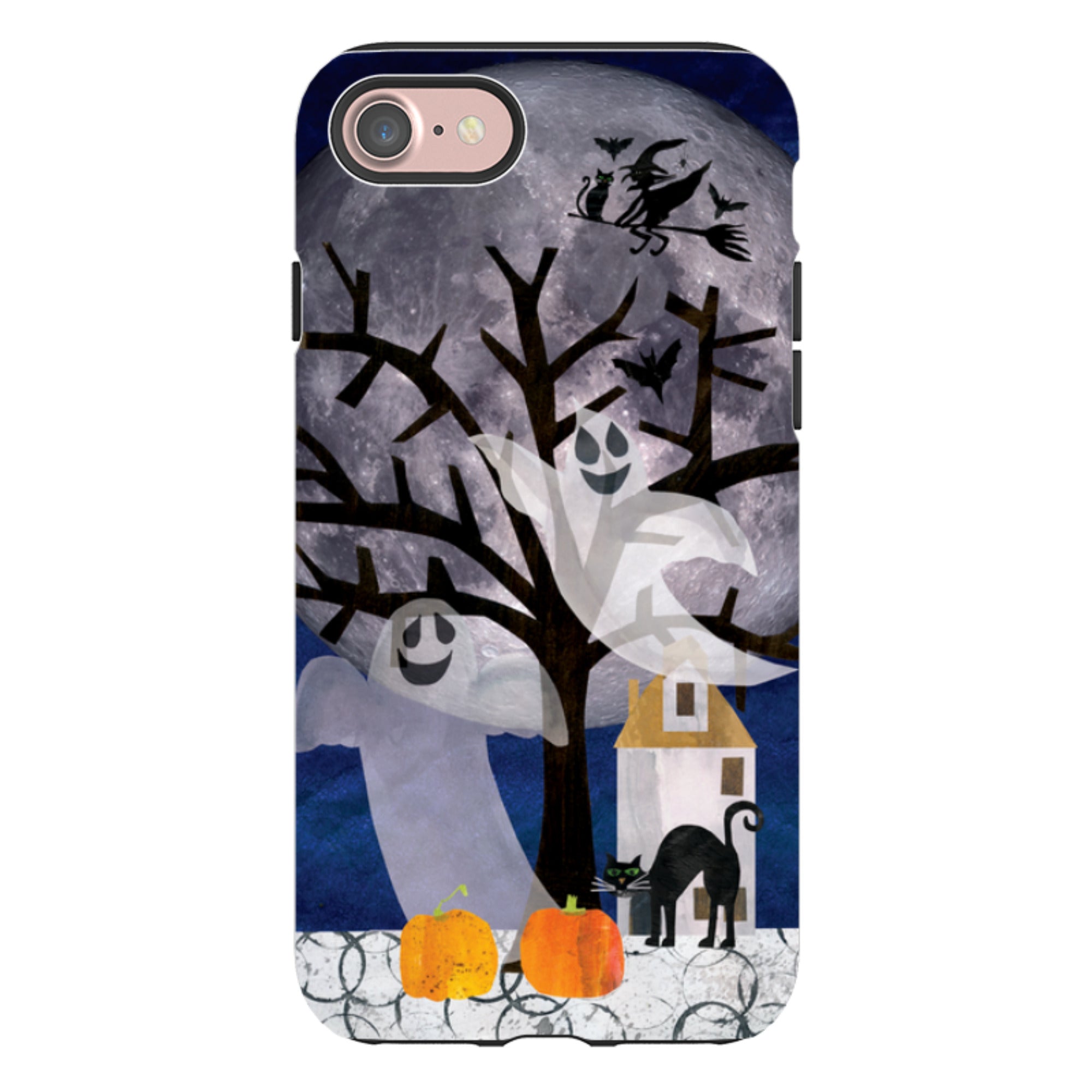 iPhone Tough Case - Halloween Moon By Tracey English