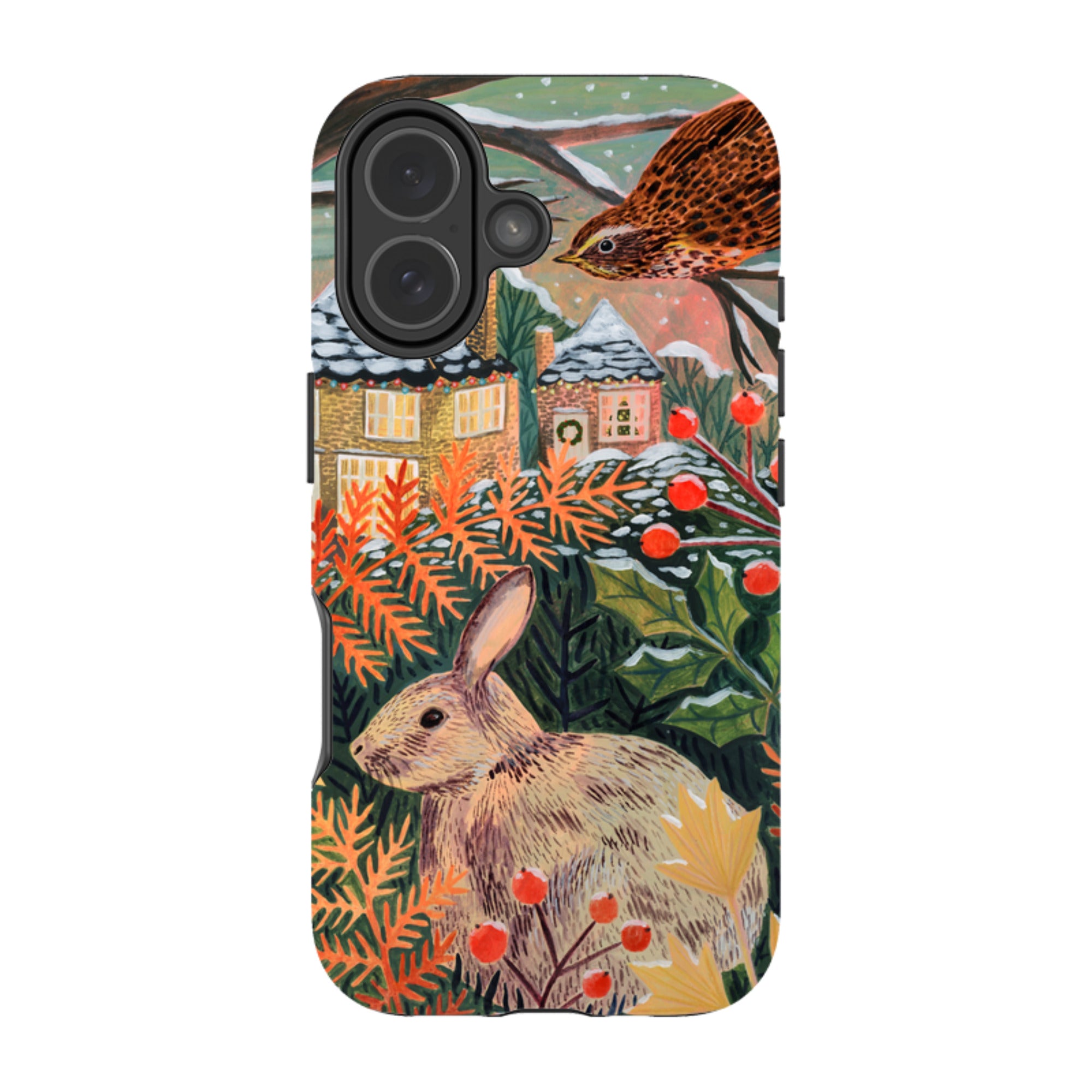 iPhone Tough Case - Rabbit By Lee Foster Wilson