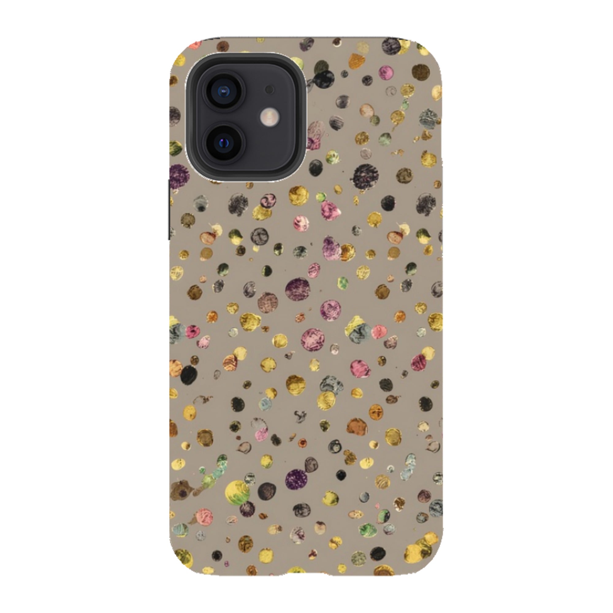 iPhone Case - Grey Polka
