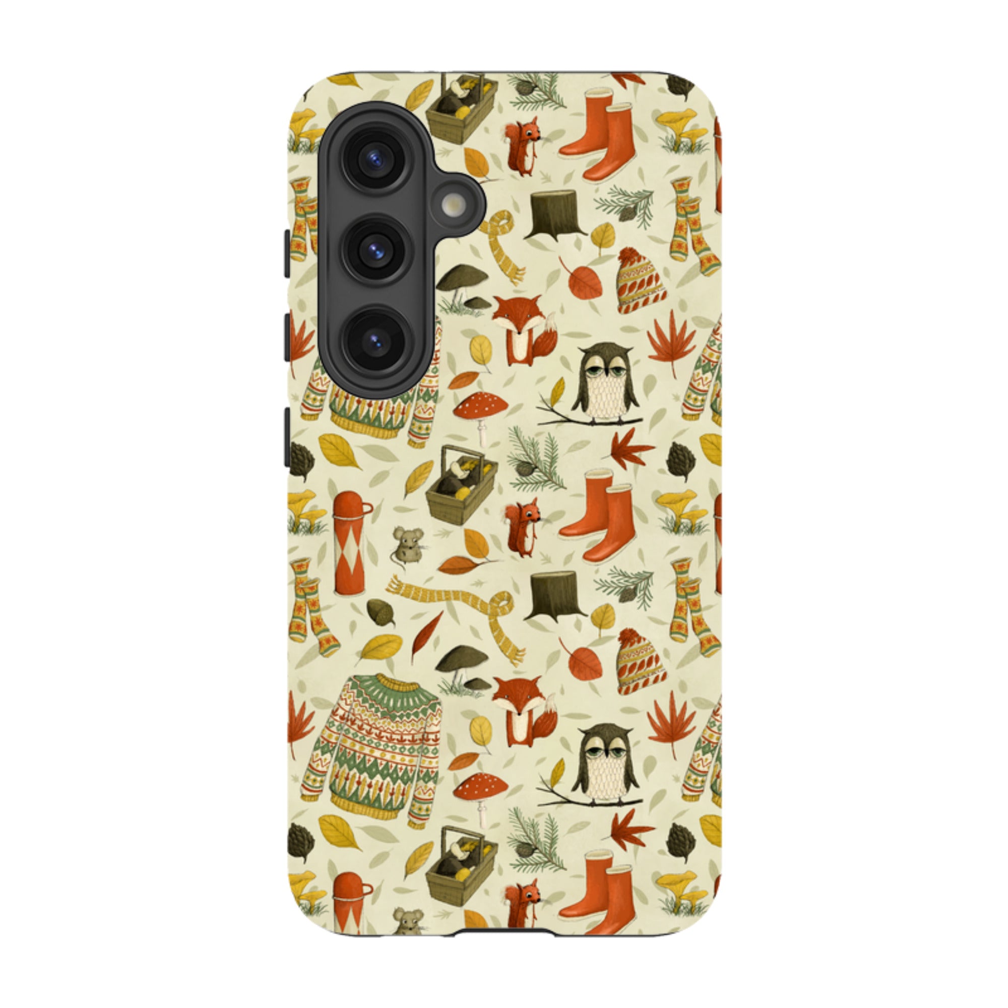 Samsung Tough Case - Autumn Pattern By Maja Lindberg