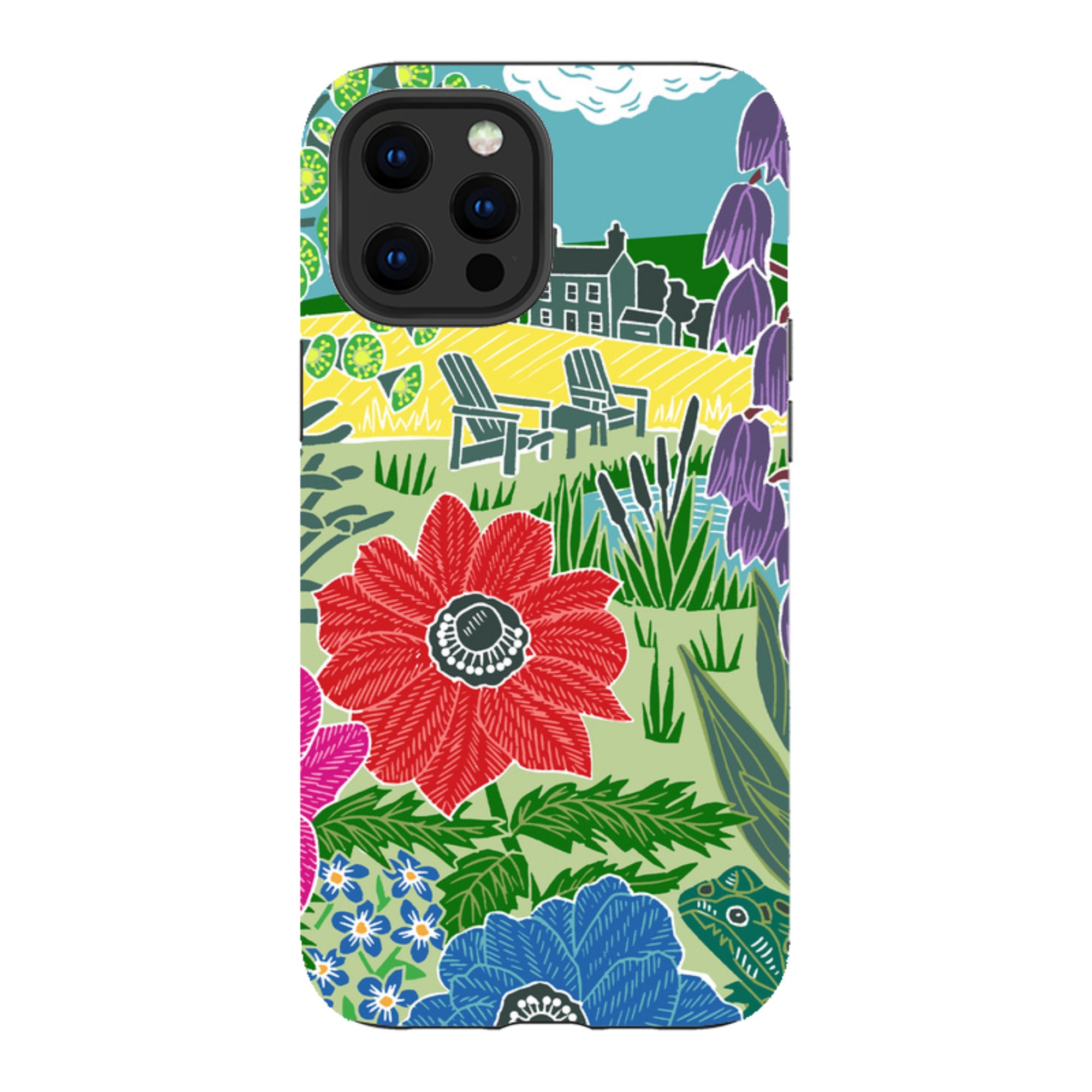 iPhone Tough Case - Camassias By kate Heiss