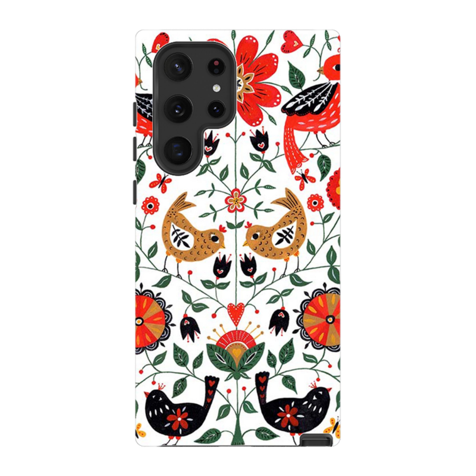 Samsung Tough Case - Birds And Floral By Suzy Taylor