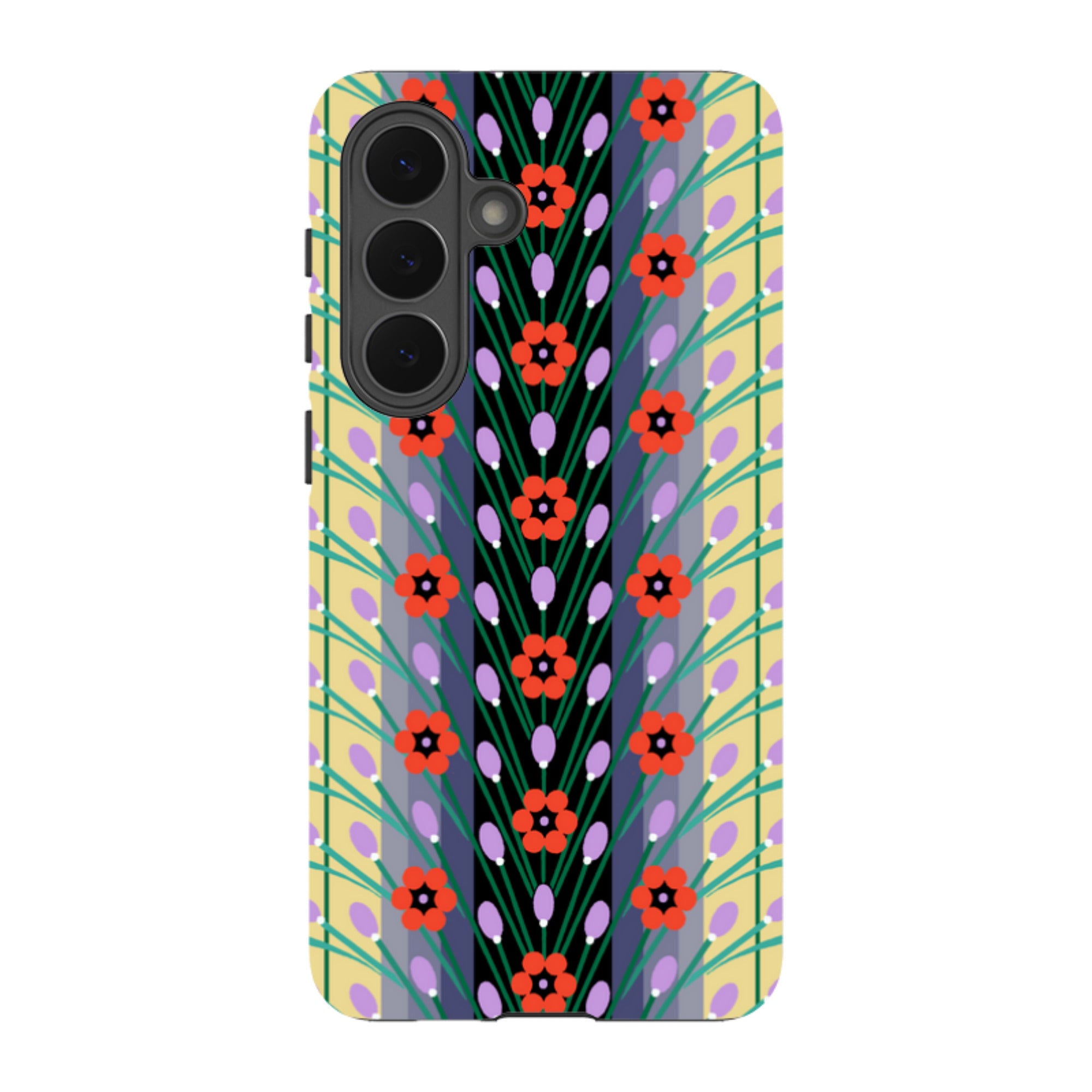 Samsung Tough  Case - Lavender Yellow By Cressida Bell