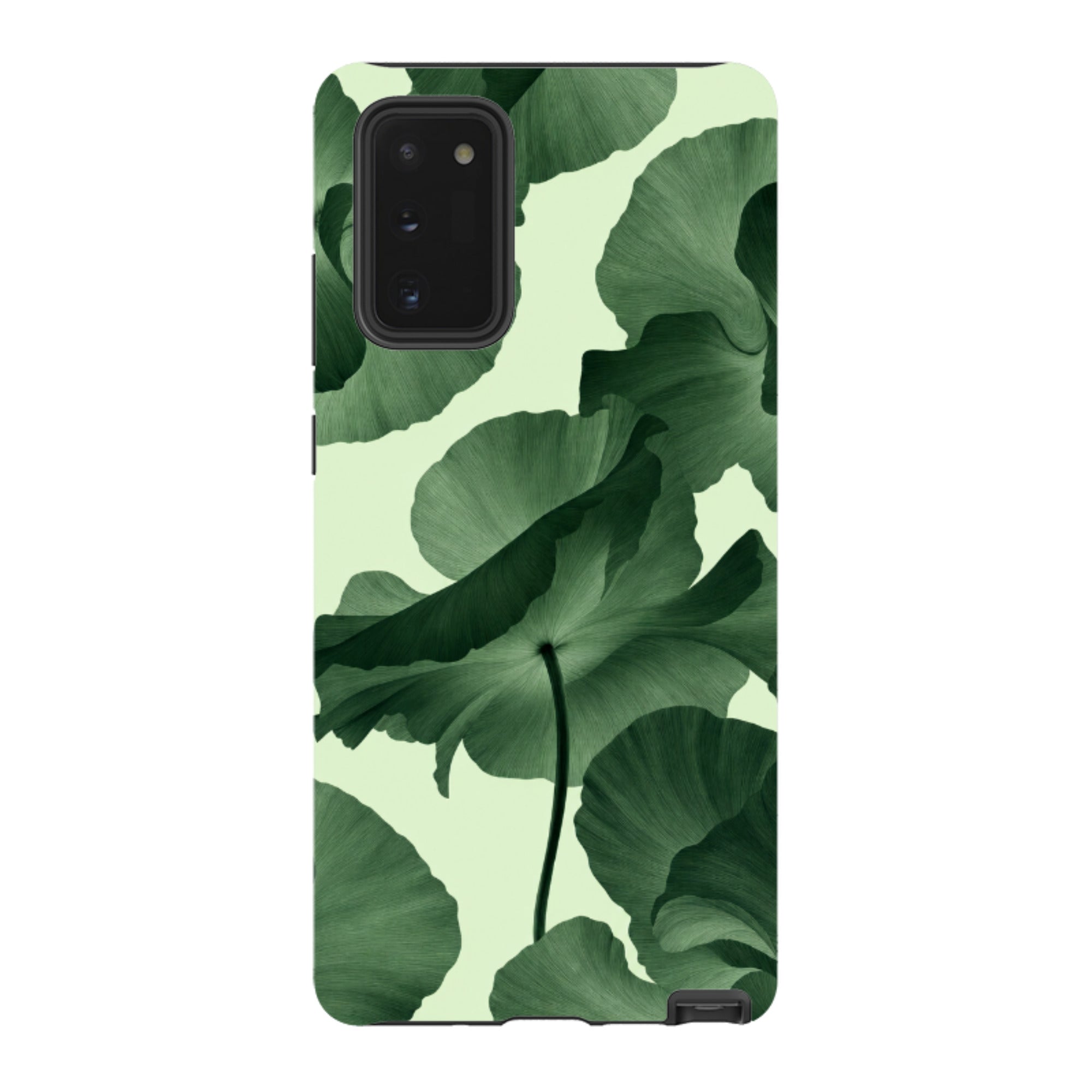 Samsung Tough Case - Sage Green Poppy