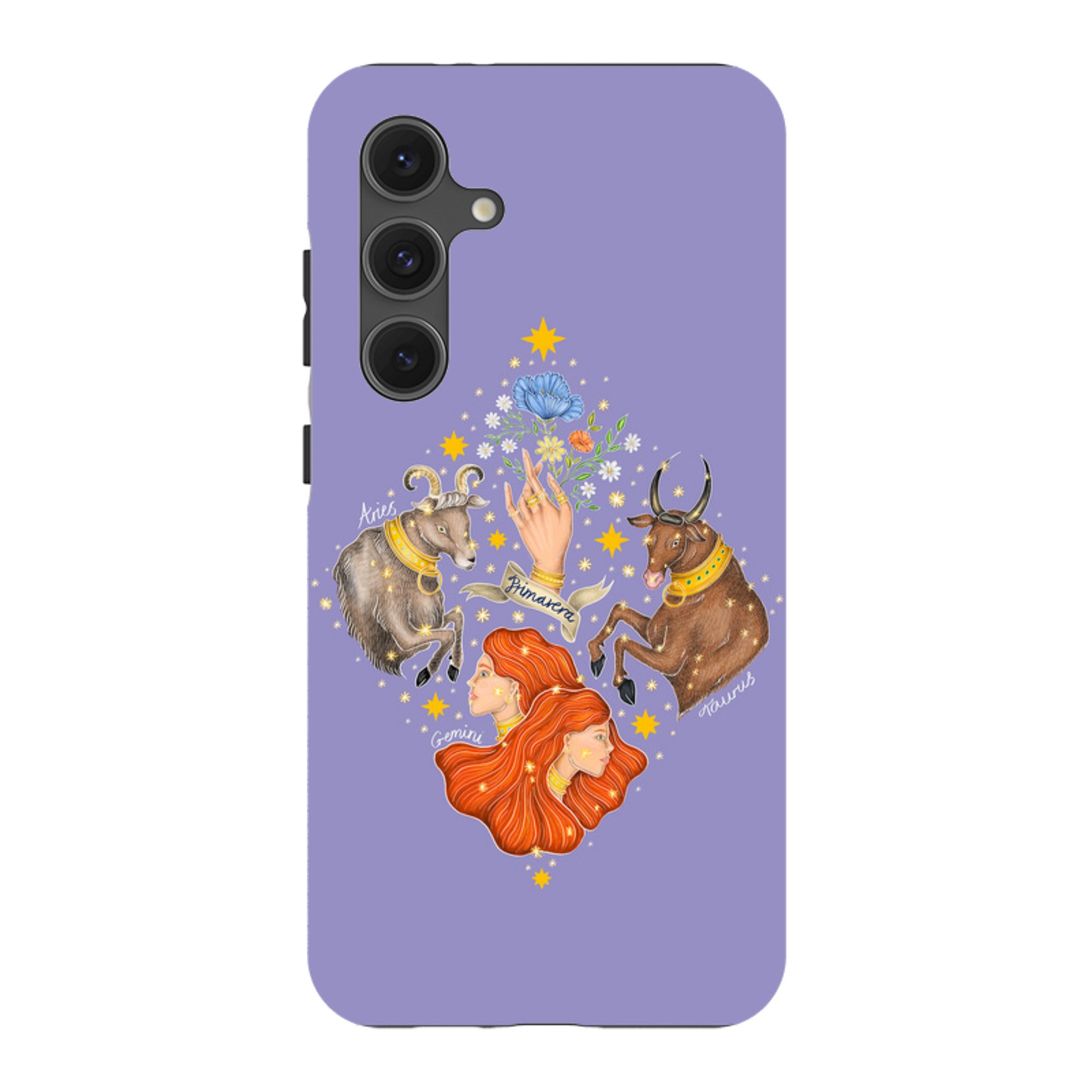 Samsung Tough Case - Spring Zodiac By Catherine Rowe