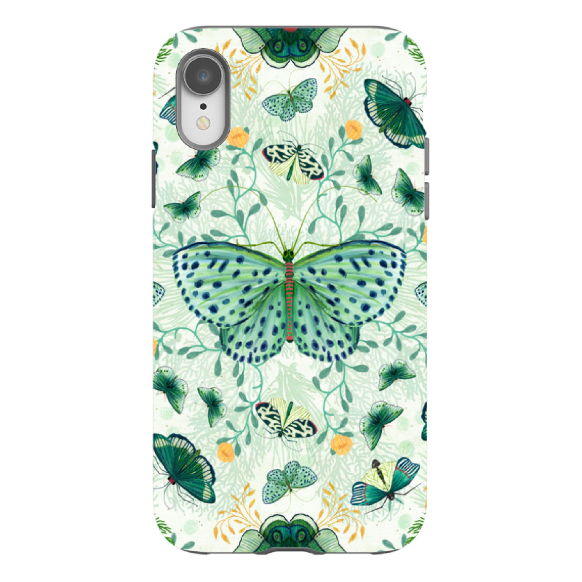 iPhone Tough Case - Big Moth 1 By Katherine Quinn