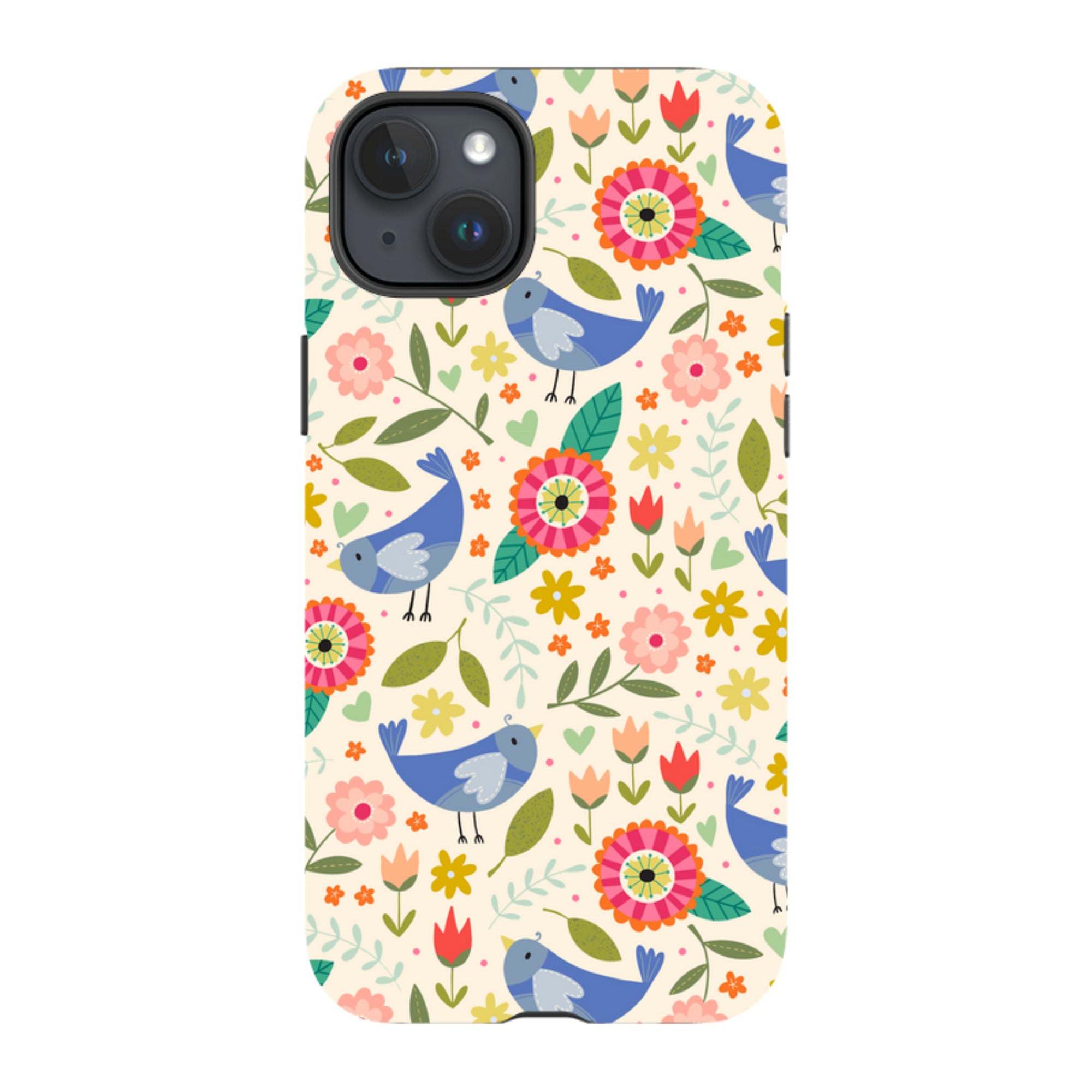 iPhone MagSafe Tough Case -  Bird Pattern I By Suzy Taylor