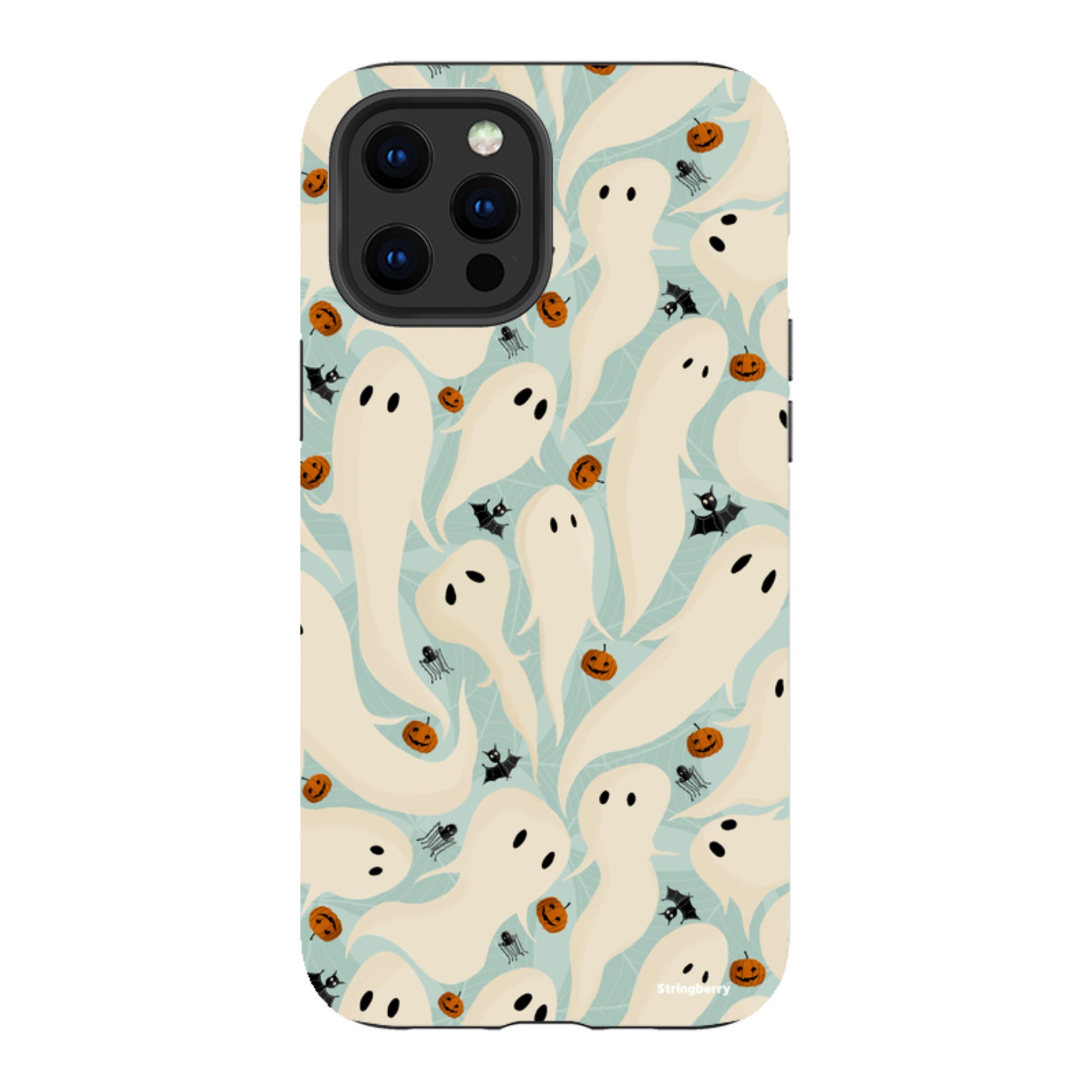 iPhone Tough Case - Spooky Pattern By Maja Lindberg