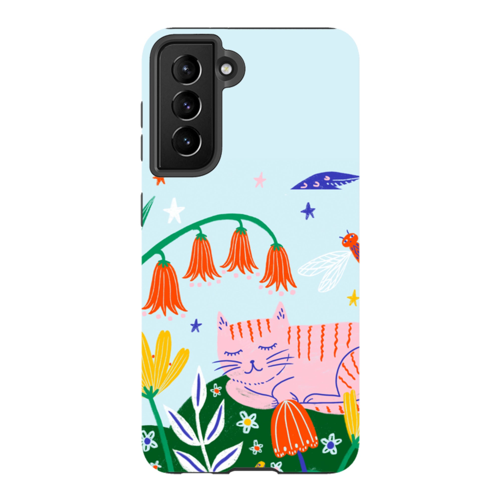 Samsung Tough Case - Cat By Lee Foster Wilson